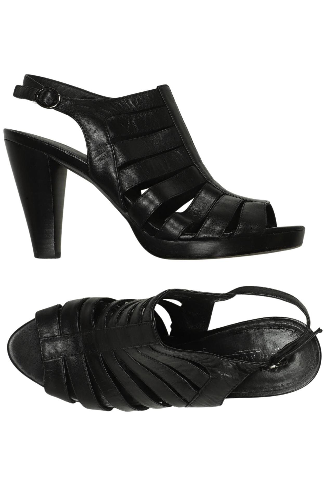 

5th Avenue Damen Sandale, schwarz, Gr. 38