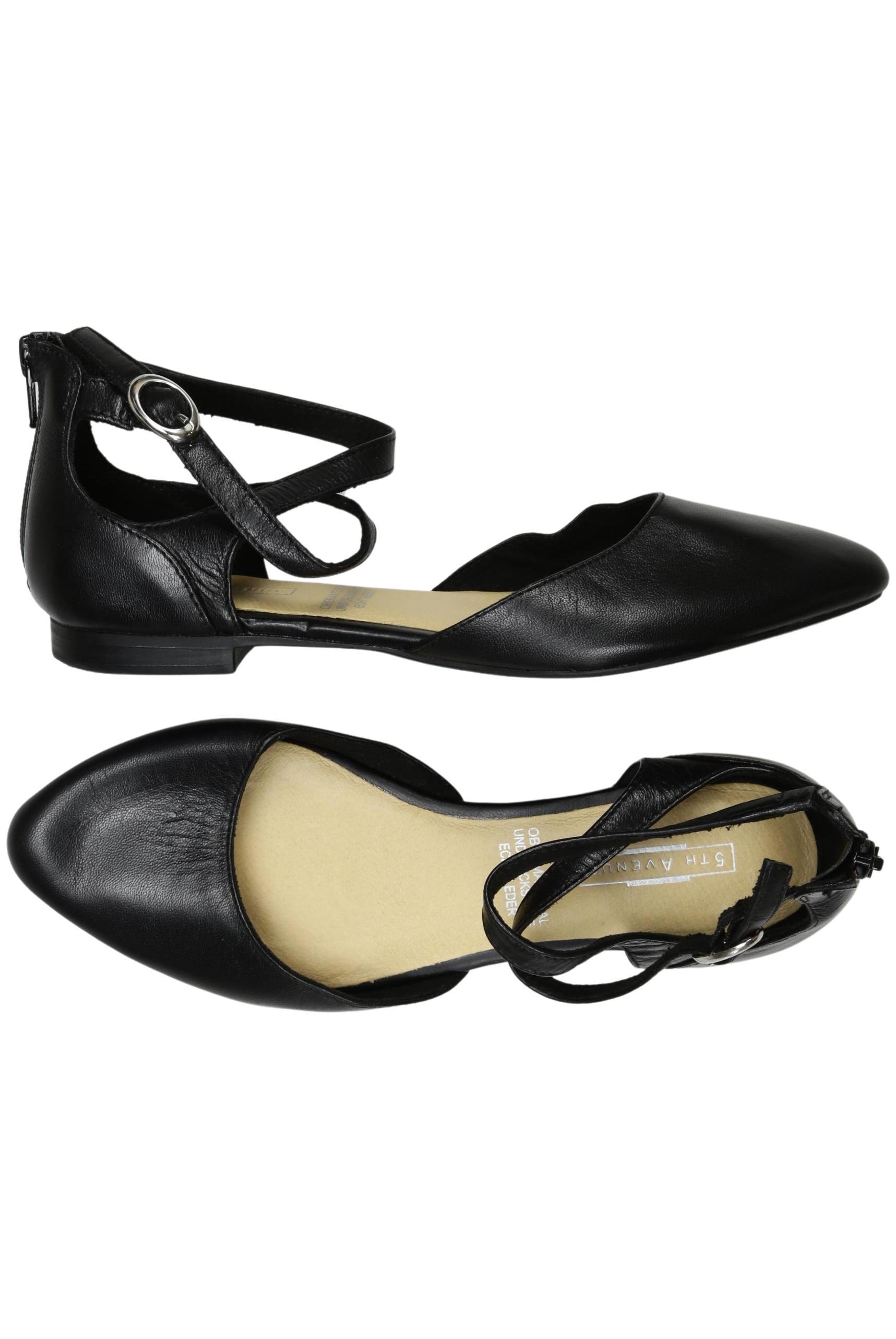 

5th Avenue Damen Ballerinas, schwarz, Gr. 36