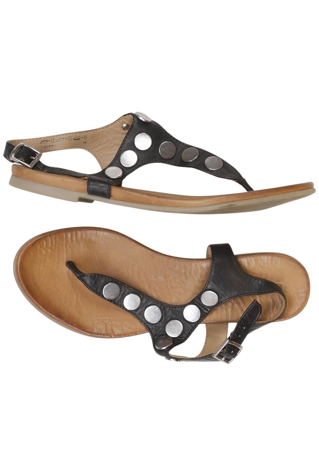 

5th Avenue Damen Sandale, schwarz, Gr. 42