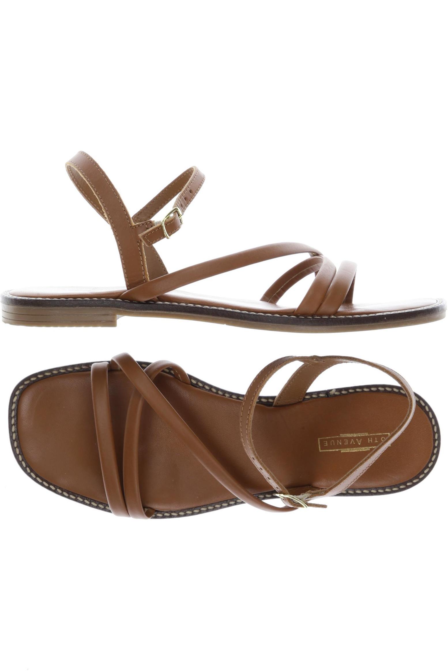 

5th Avenue Damen Sandale, braun, Gr. 40