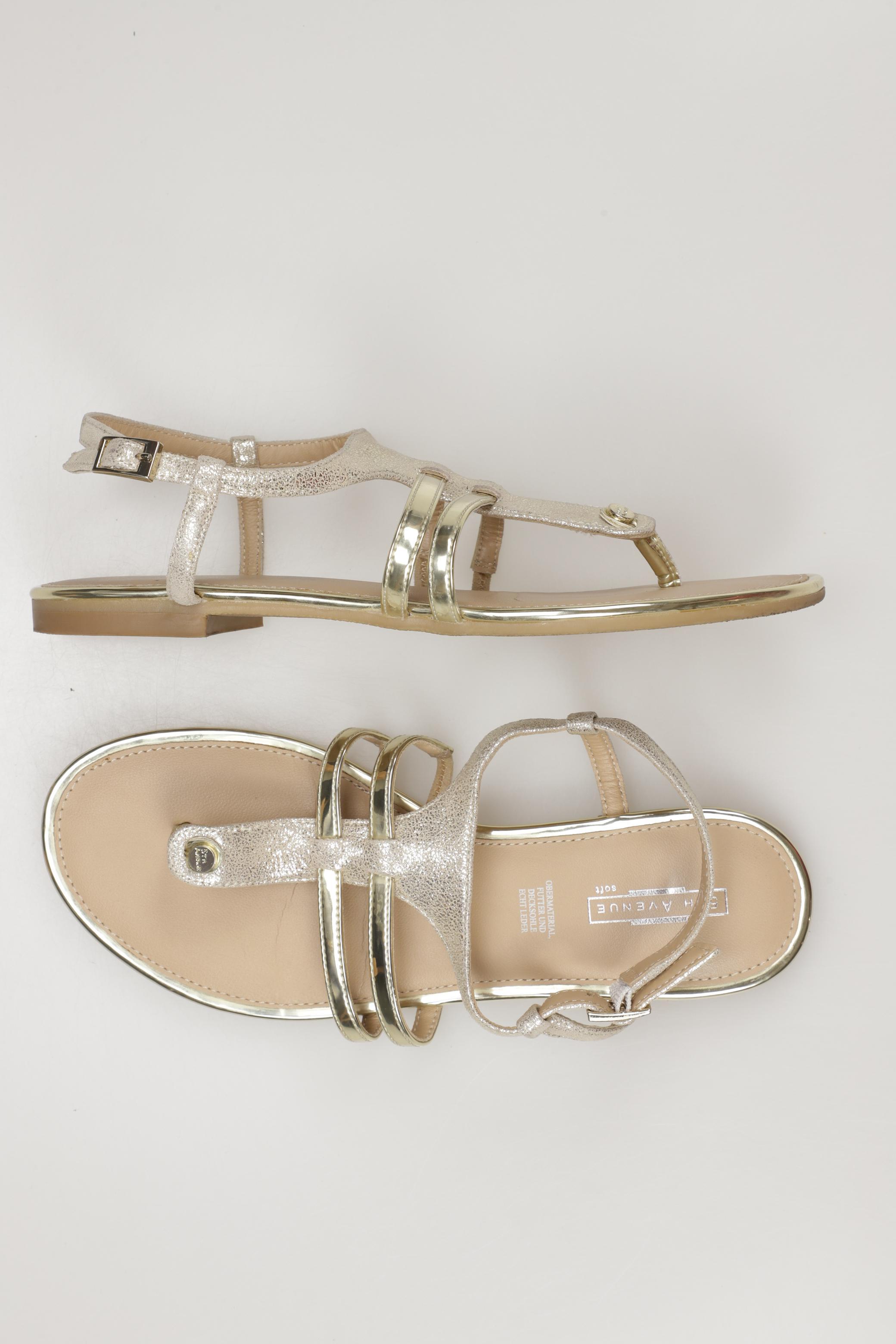 

5th Avenue Damen Sandale, gold, Gr. 39