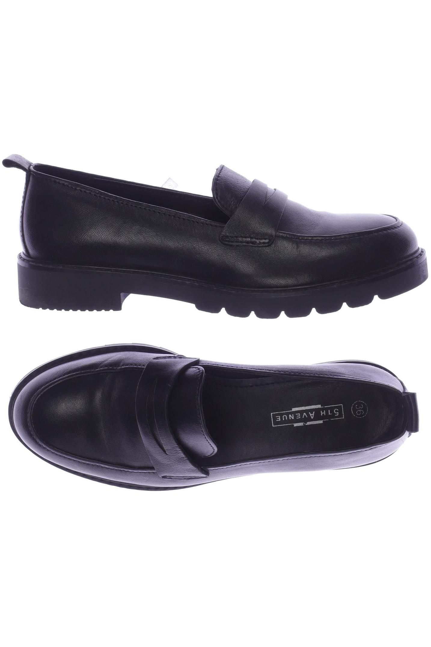 

5th Avenue Damen Halbschuh, schwarz, Gr. 36