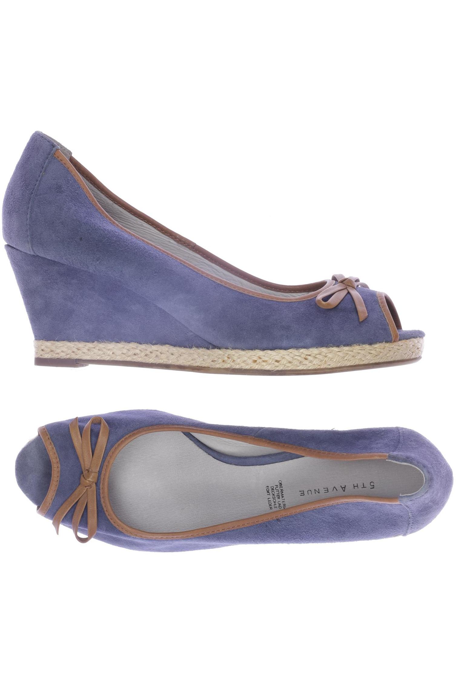 

5th Avenue Damen Pumps, blau, Gr. 42