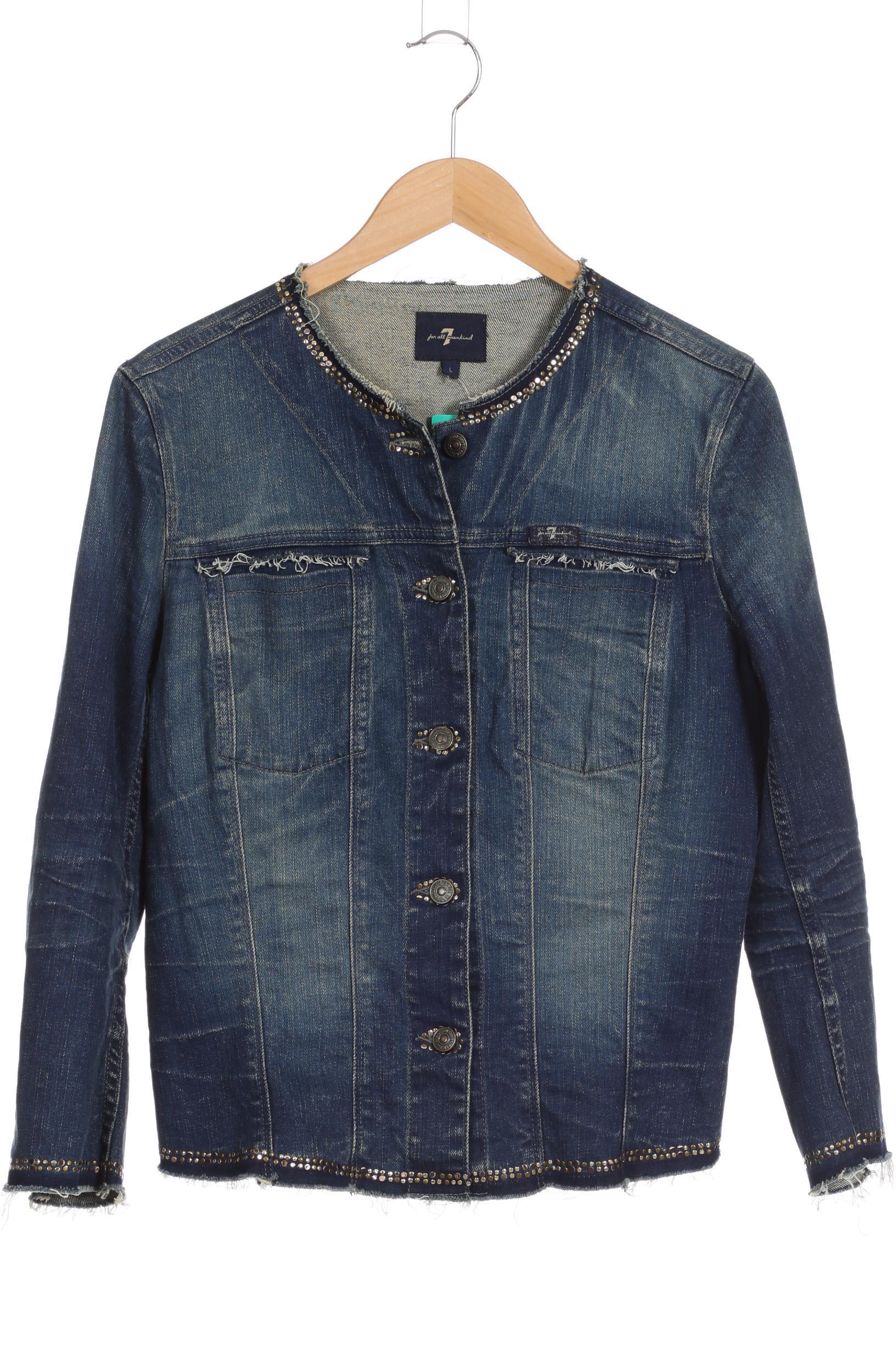 

7 for all mankind Damen Jacke, blau, Gr.
