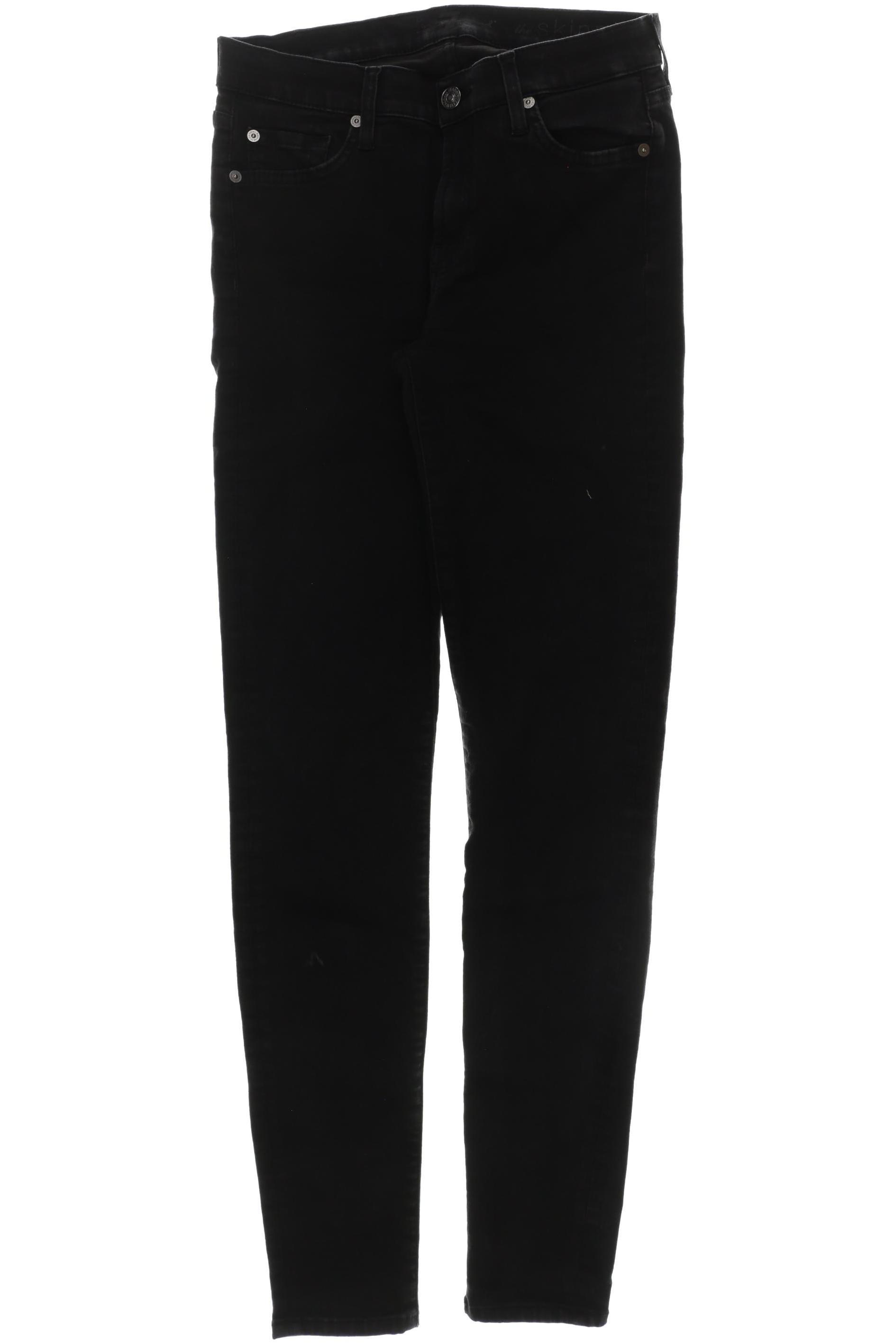 

7 for all mankind Damen Jeans, schwarz, Gr. 28
