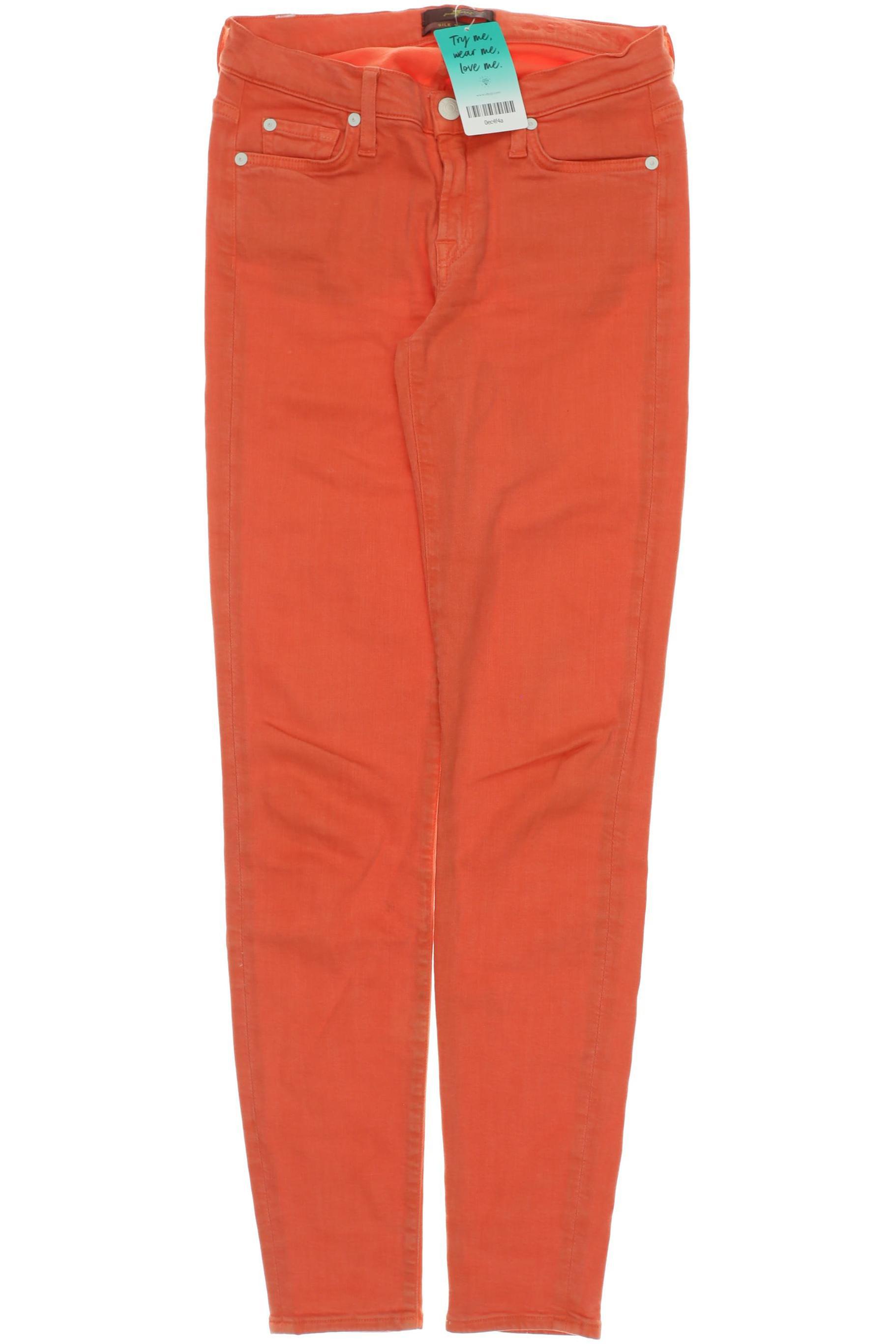 

7 for all mankind Damen Jeans, rot, Gr. 26