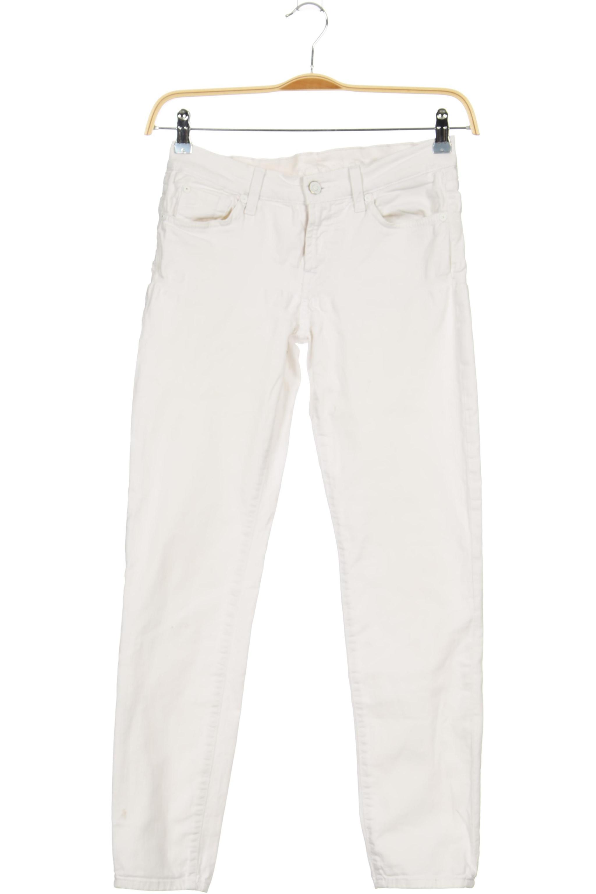 

7 for all mankind Damen Jeans, weiß, Gr. 28