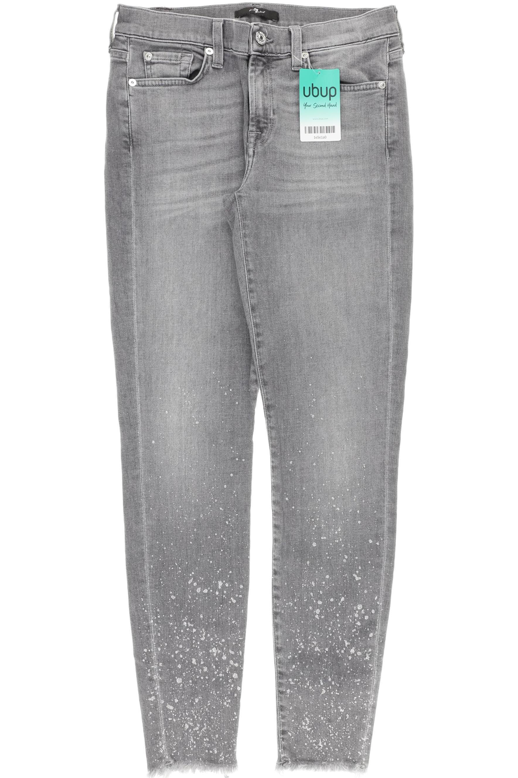 

7 for all mankind Damen Jeans, grau, Gr. 28