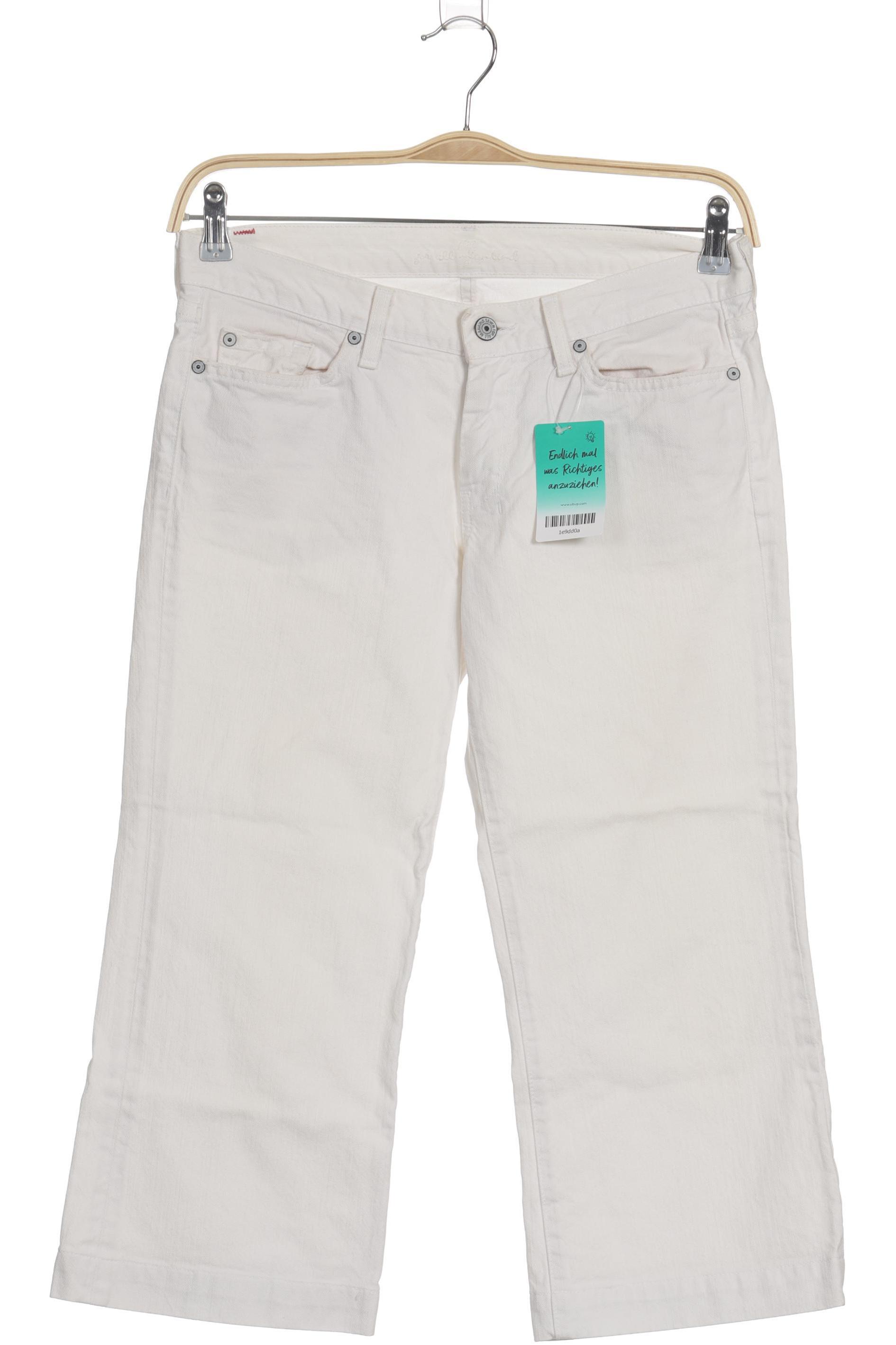 

7 for all mankind Damen Jeans, weiß, Gr. 29