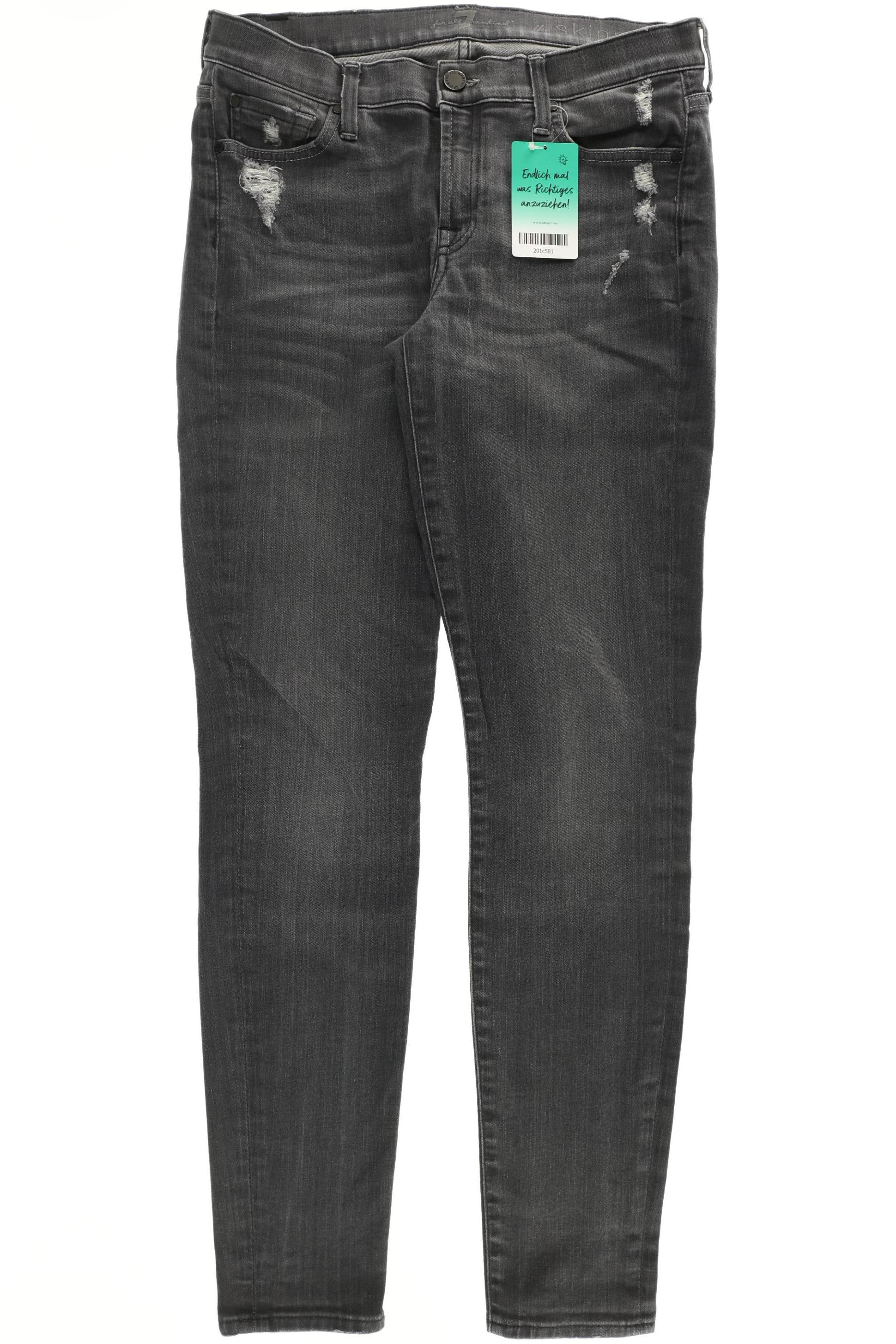 

7 for all mankind Damen Jeans, grau, Gr. 28