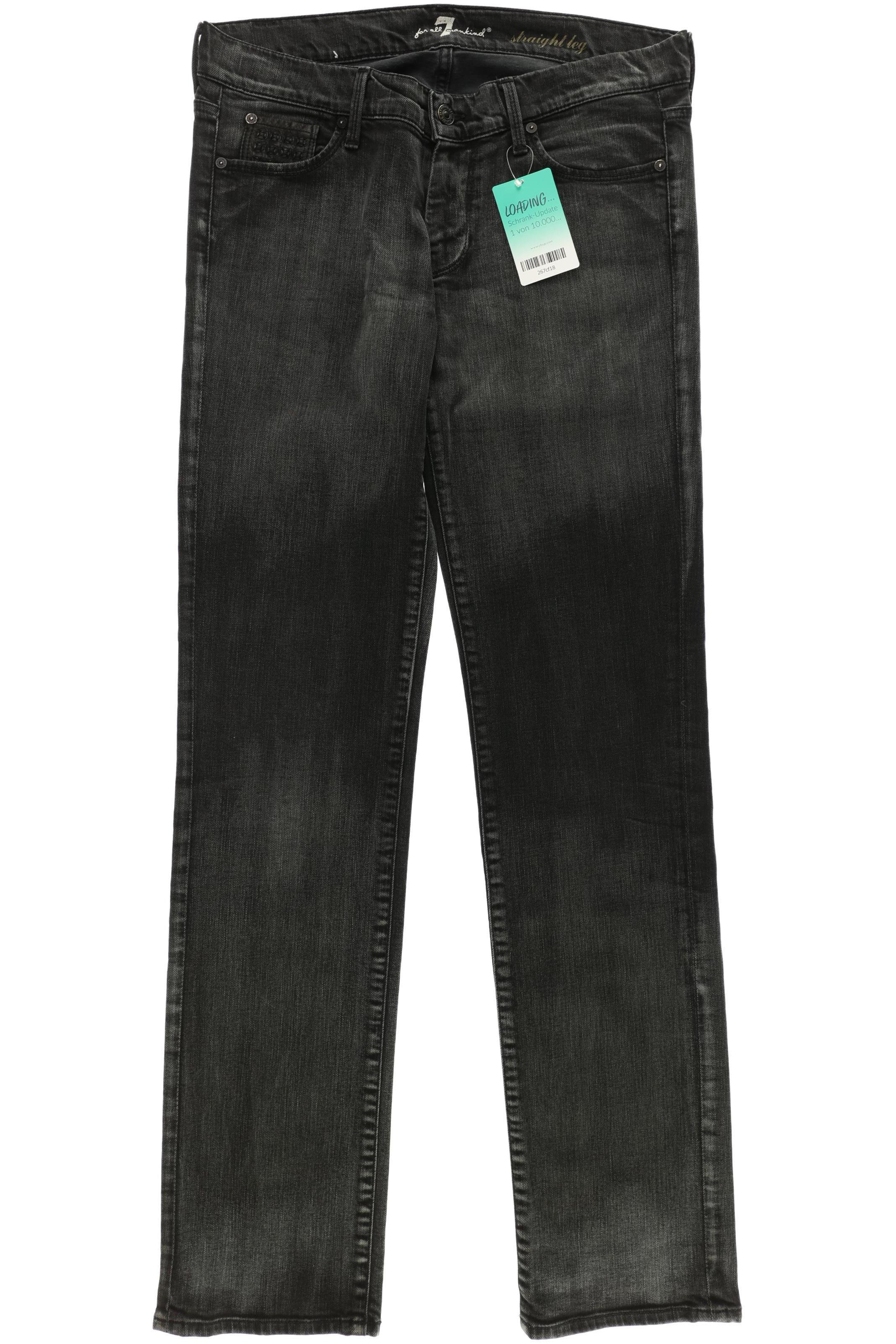 

7 for all mankind Damen Jeans, schwarz, Gr. 29