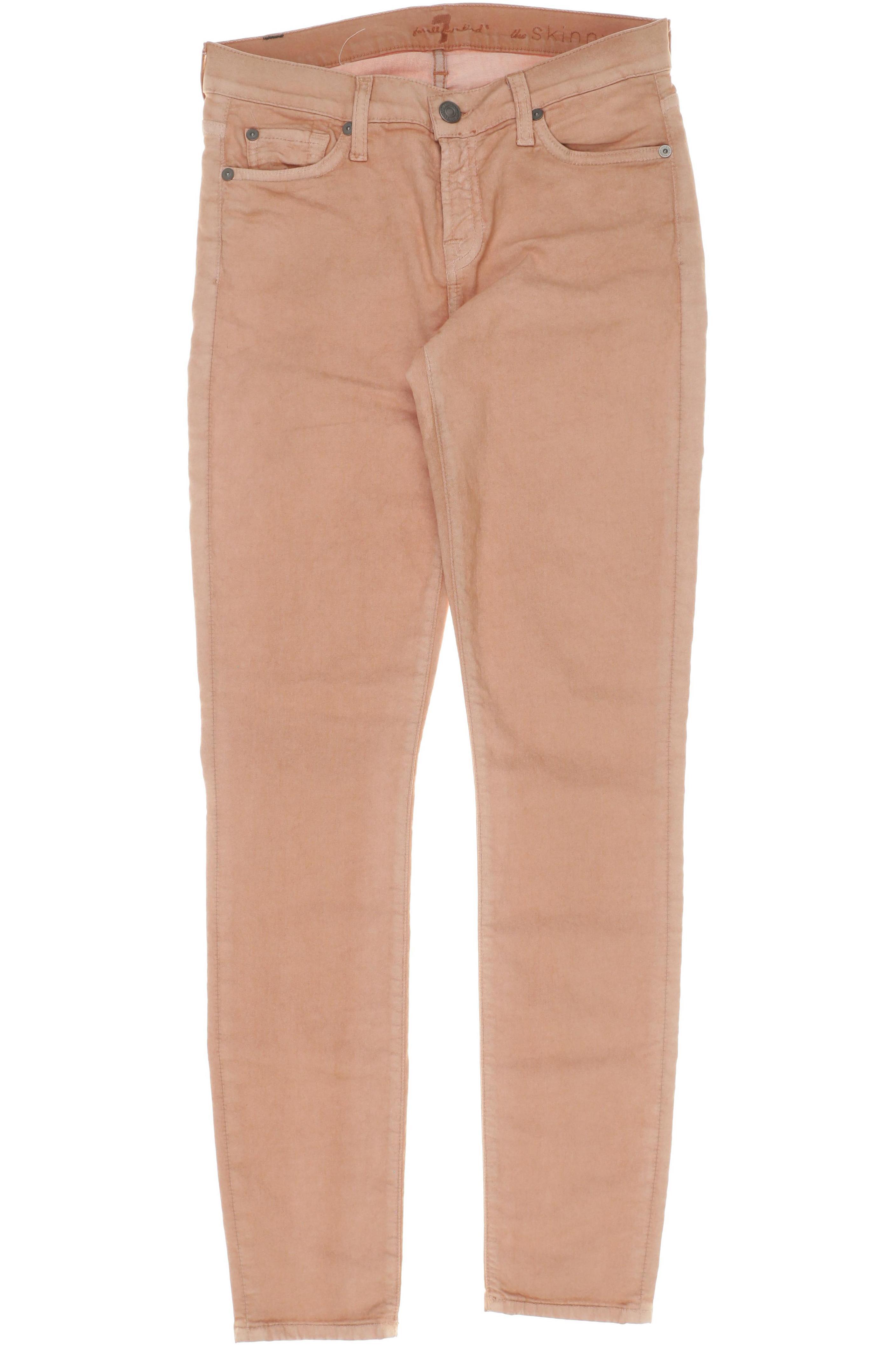 

7 for all mankind Damen Jeans, orange, Gr. 26