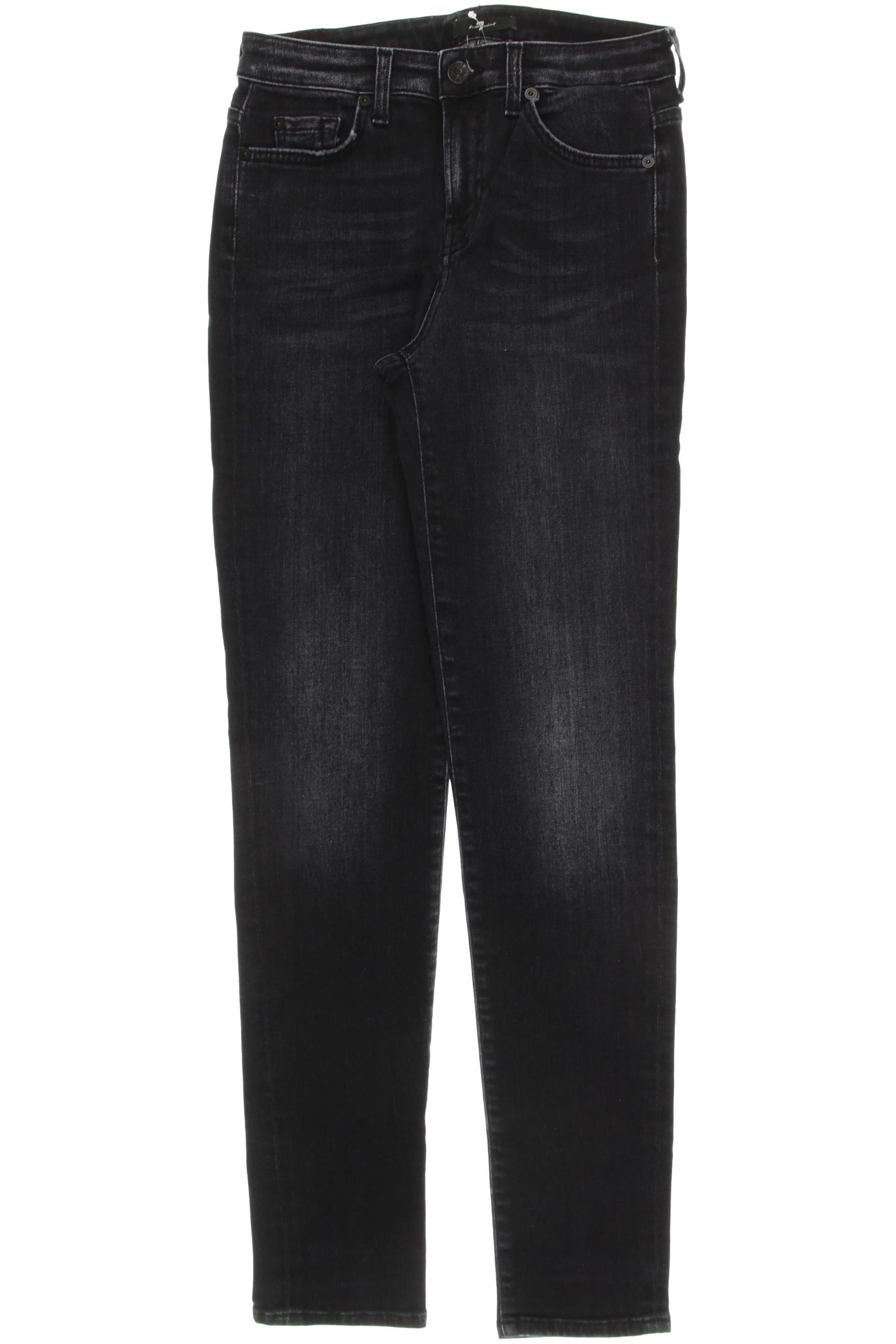 

7 for all mankind Damen Jeans, schwarz, Gr. 25