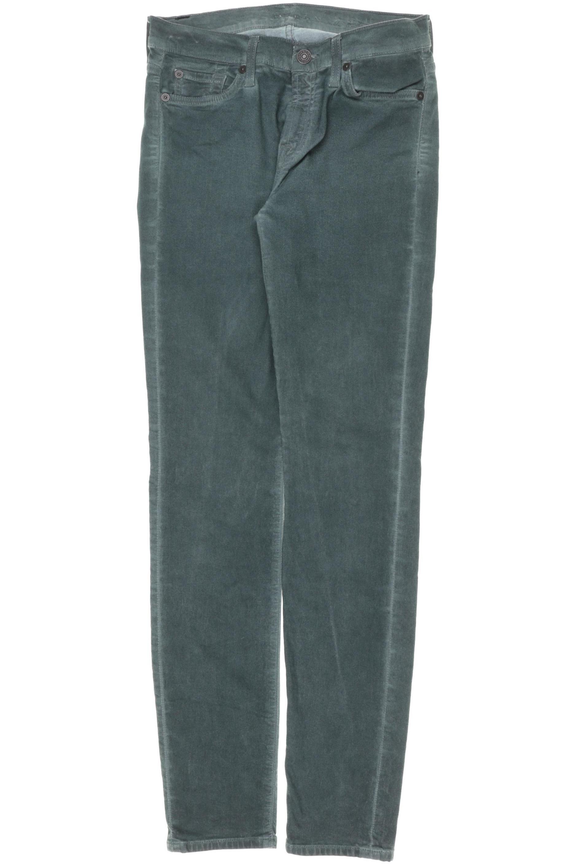 

7 for all mankind Damen Jeans, grün, Gr. 27