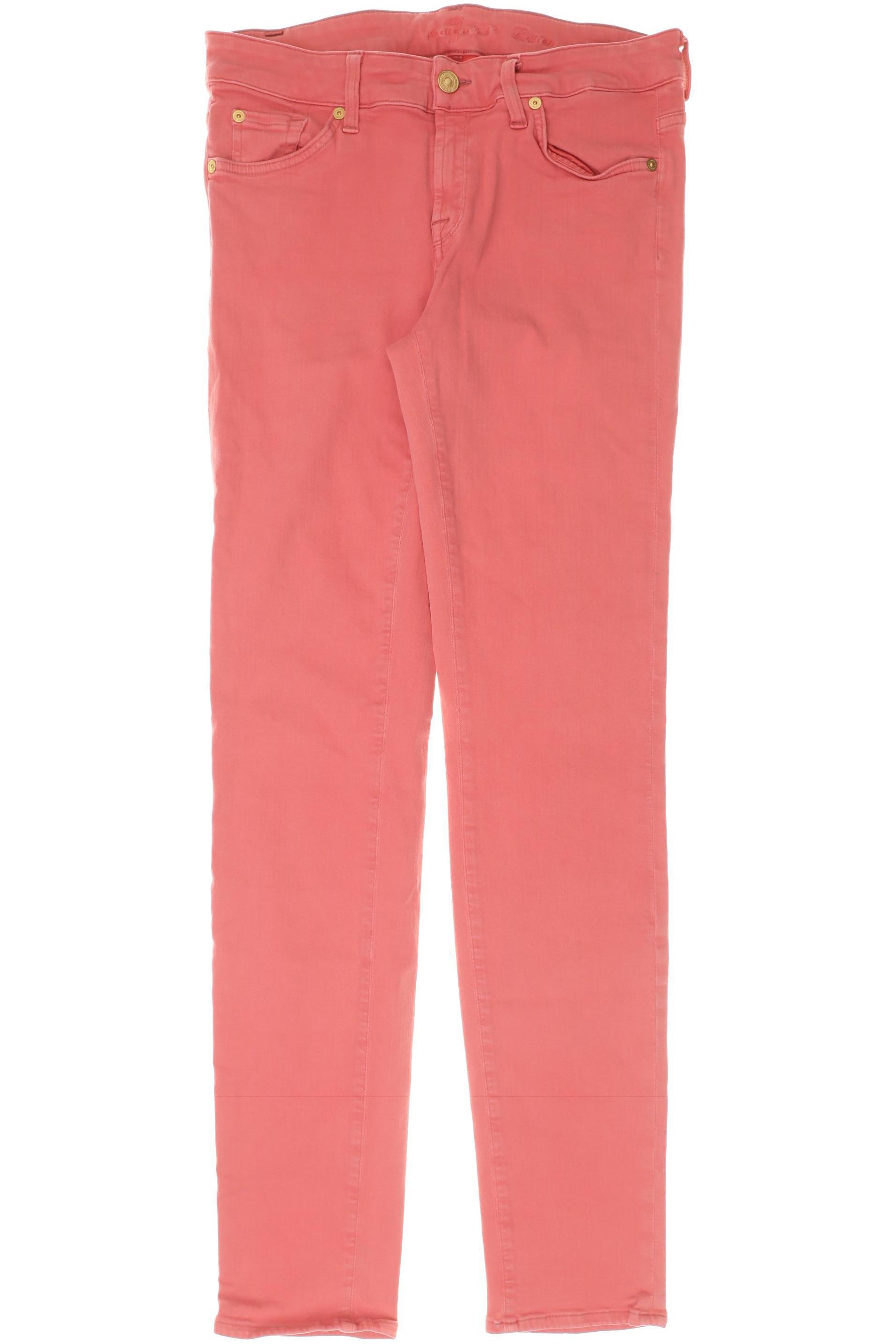 

7 for all mankind Damen Jeans, pink, Gr. 30