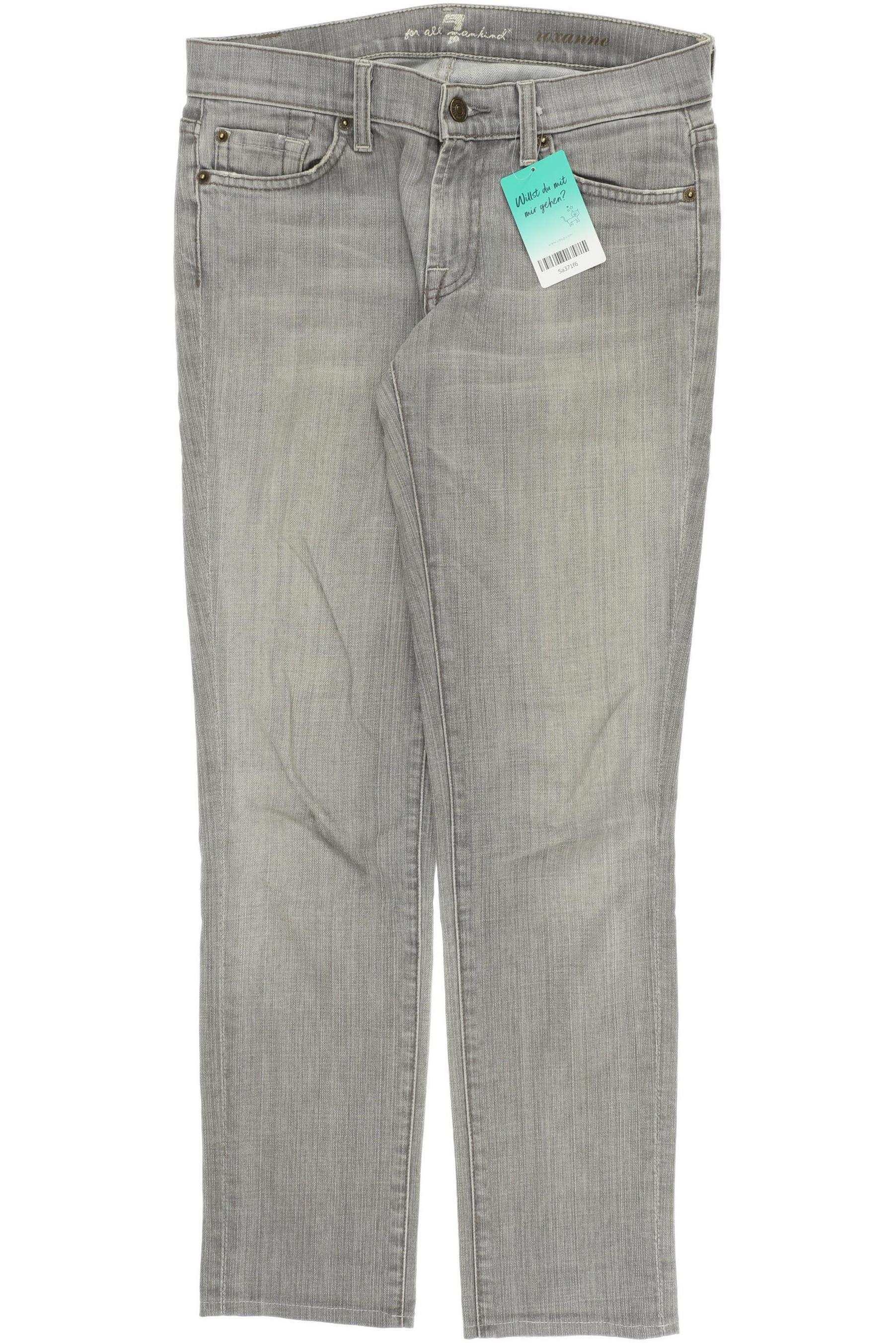 

7 for all mankind Damen Jeans, grau, Gr. 27