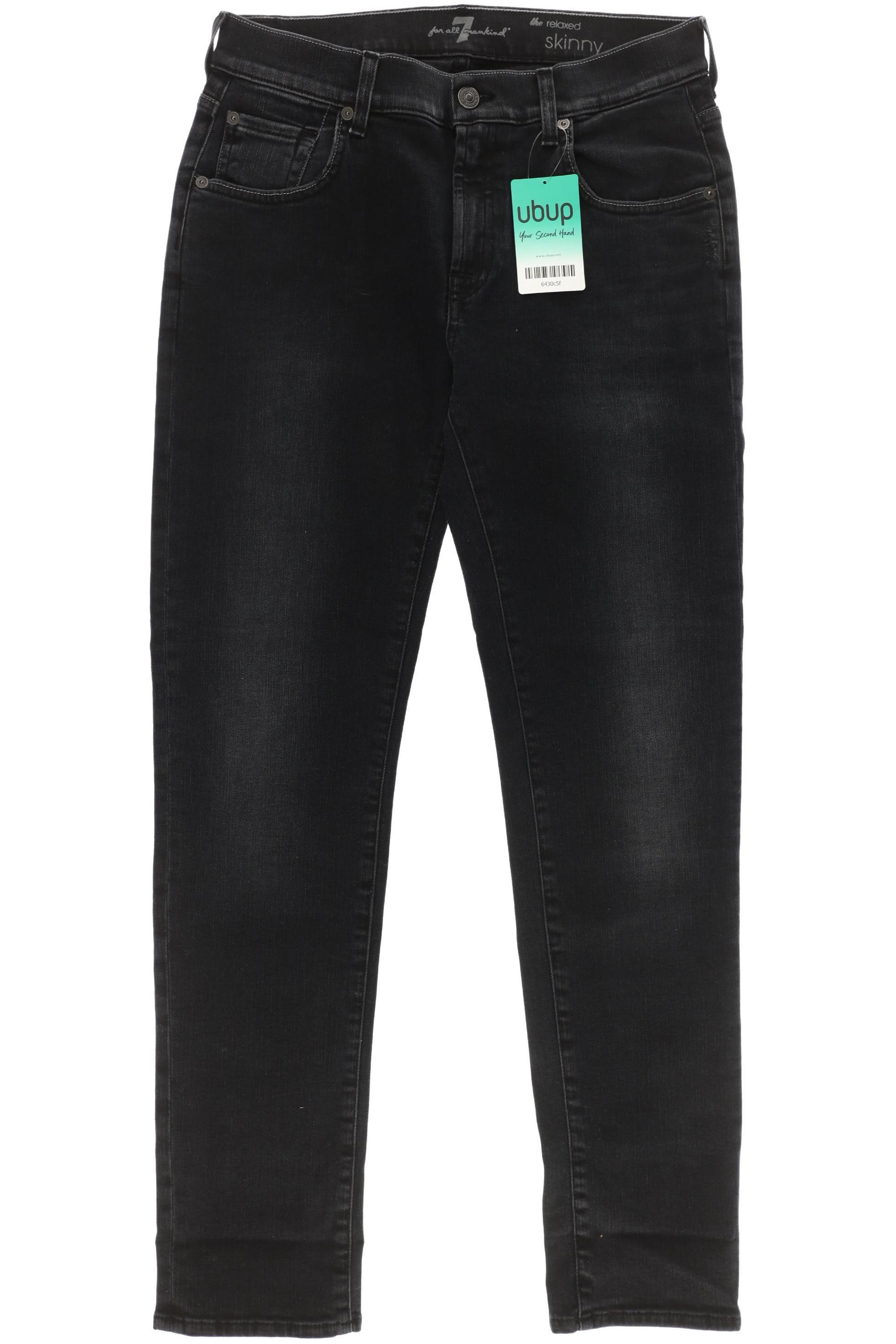 

7 for all mankind Damen Jeans, schwarz, Gr. 27