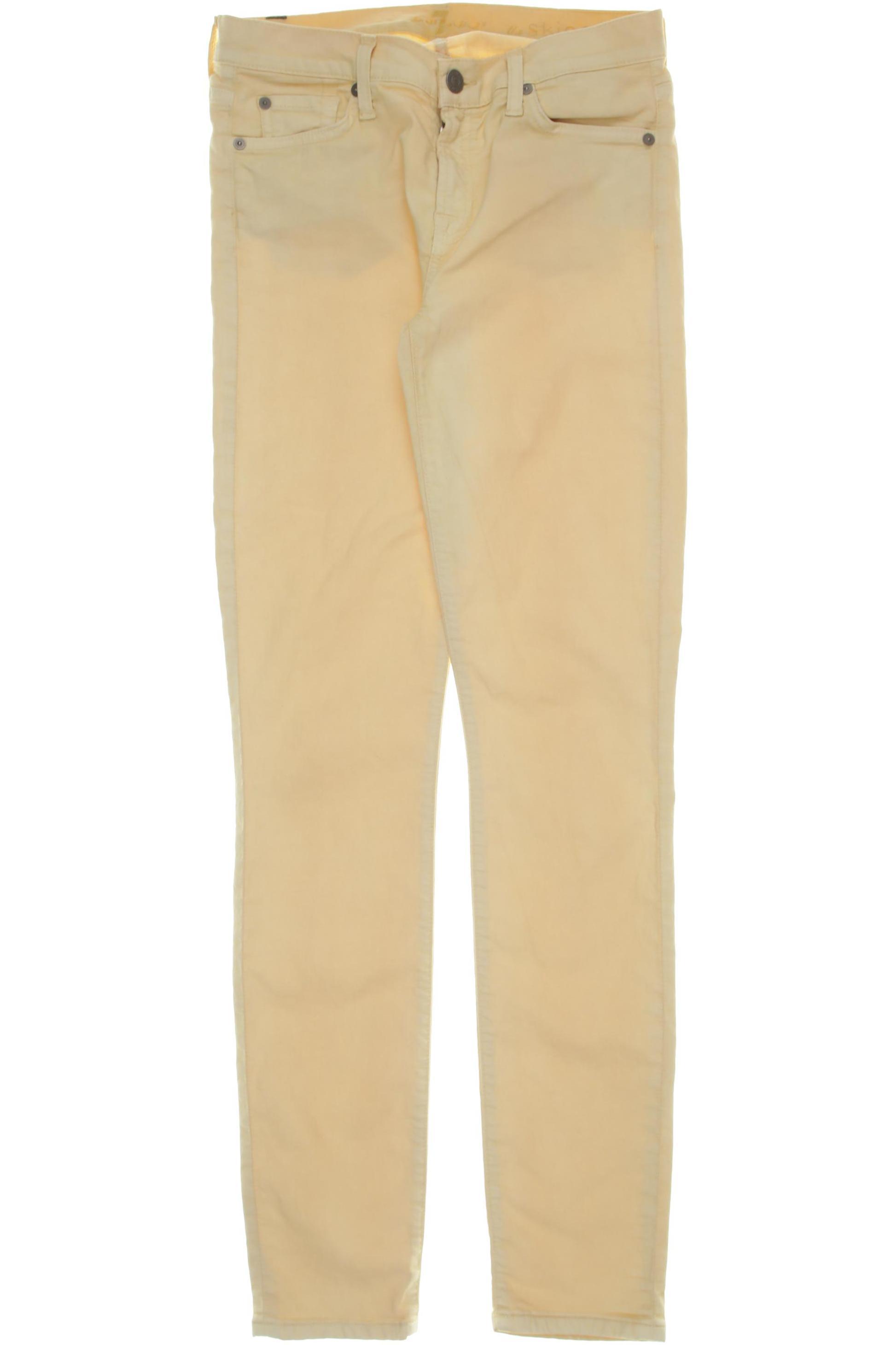 

7 for all mankind Damen Jeans, gelb, Gr. 28