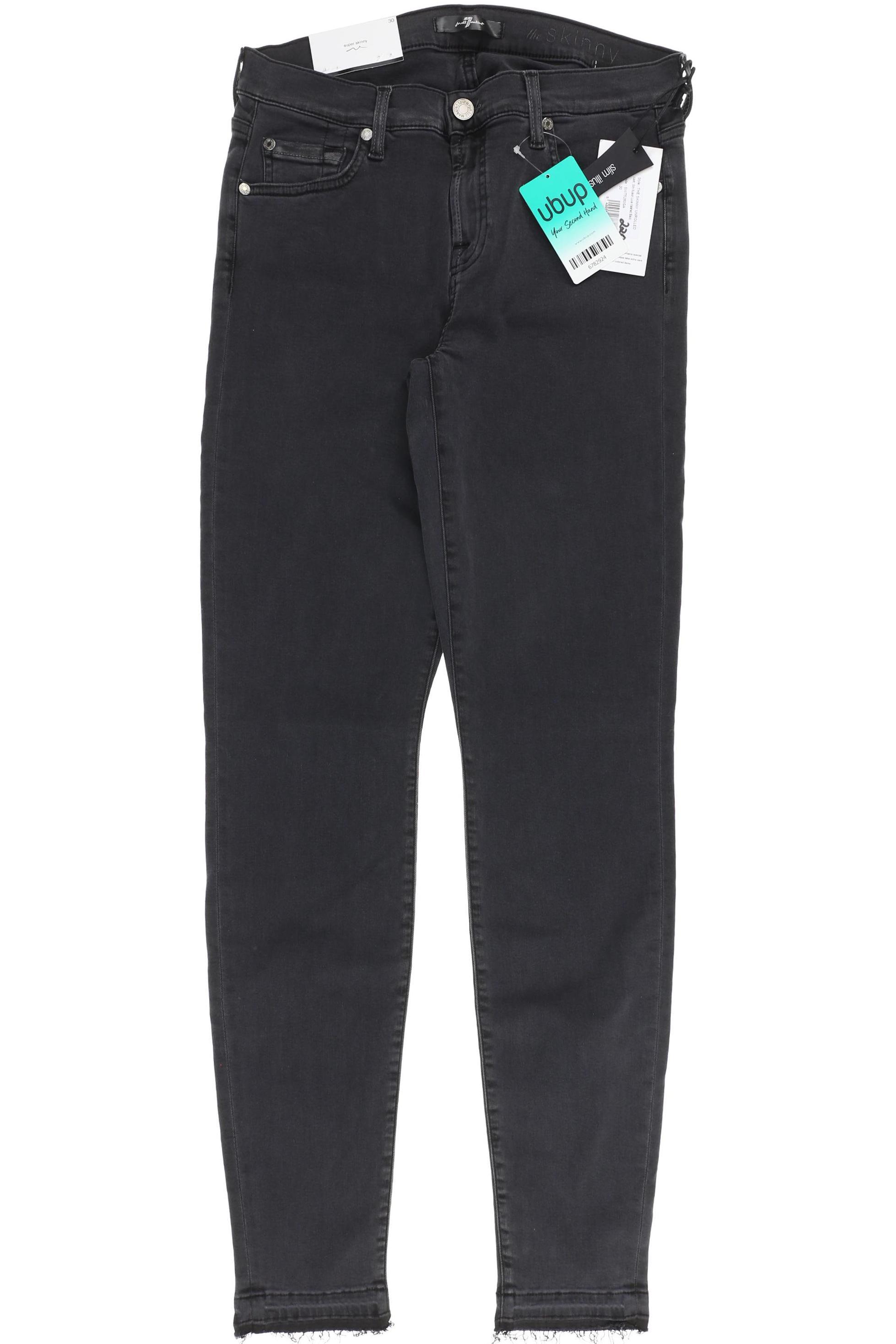

7 for all mankind Damen Jeans, grau, Gr. 30