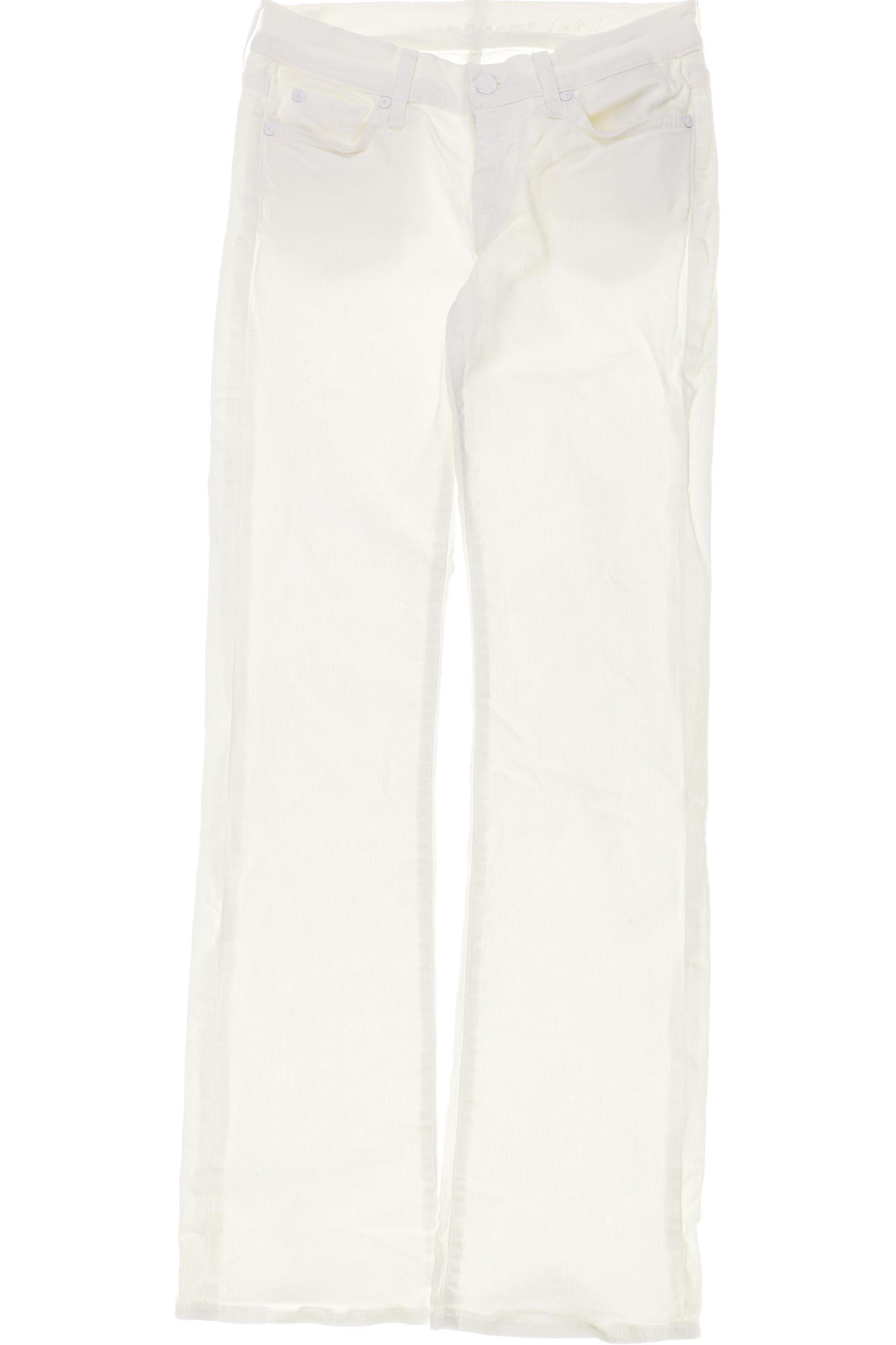 

7 for all mankind Damen Jeans, weiß, Gr. 26