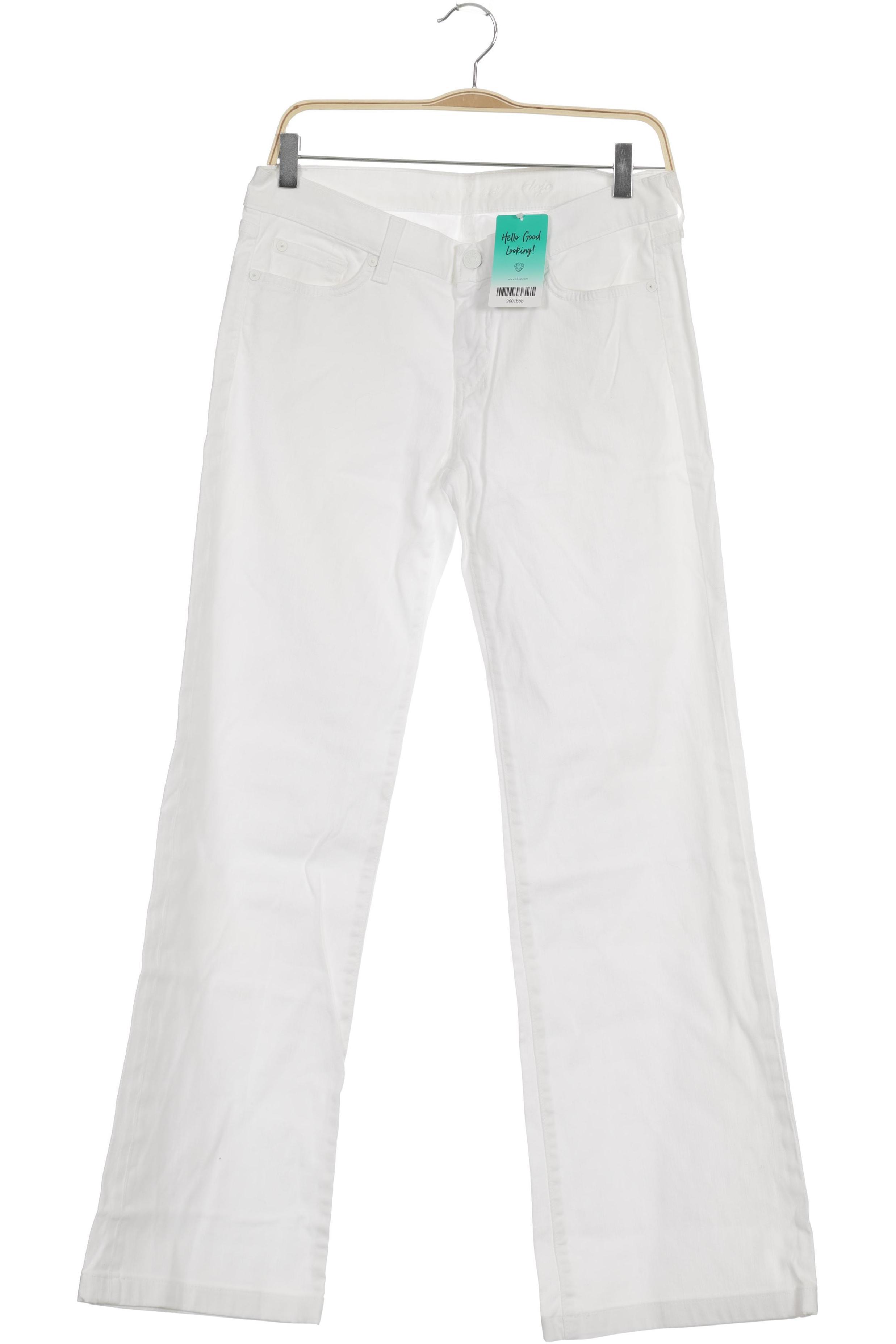 

7 for all mankind Damen Jeans, weiß, Gr. 30