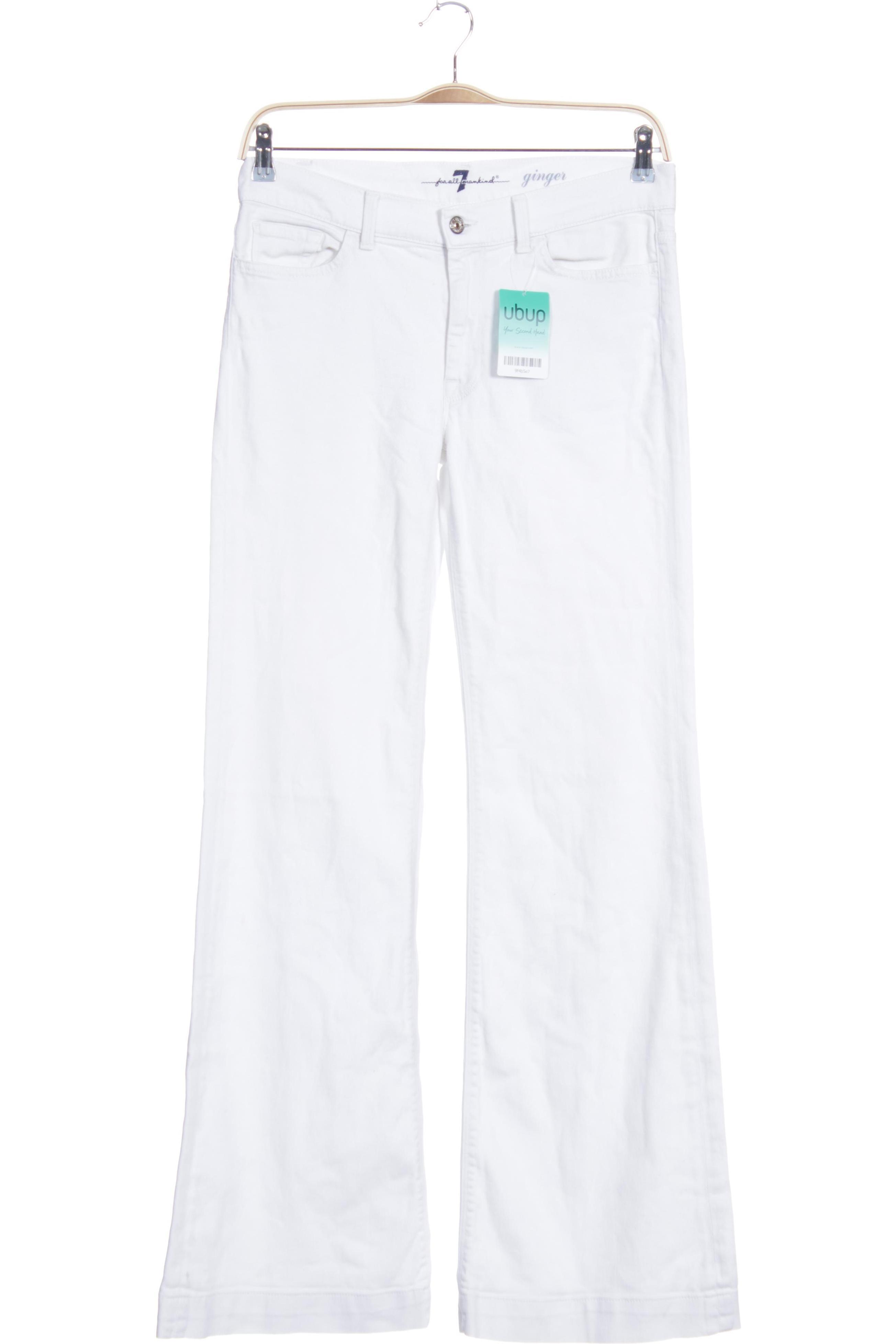 

7 for all mankind Damen Jeans, weiß, Gr. 31