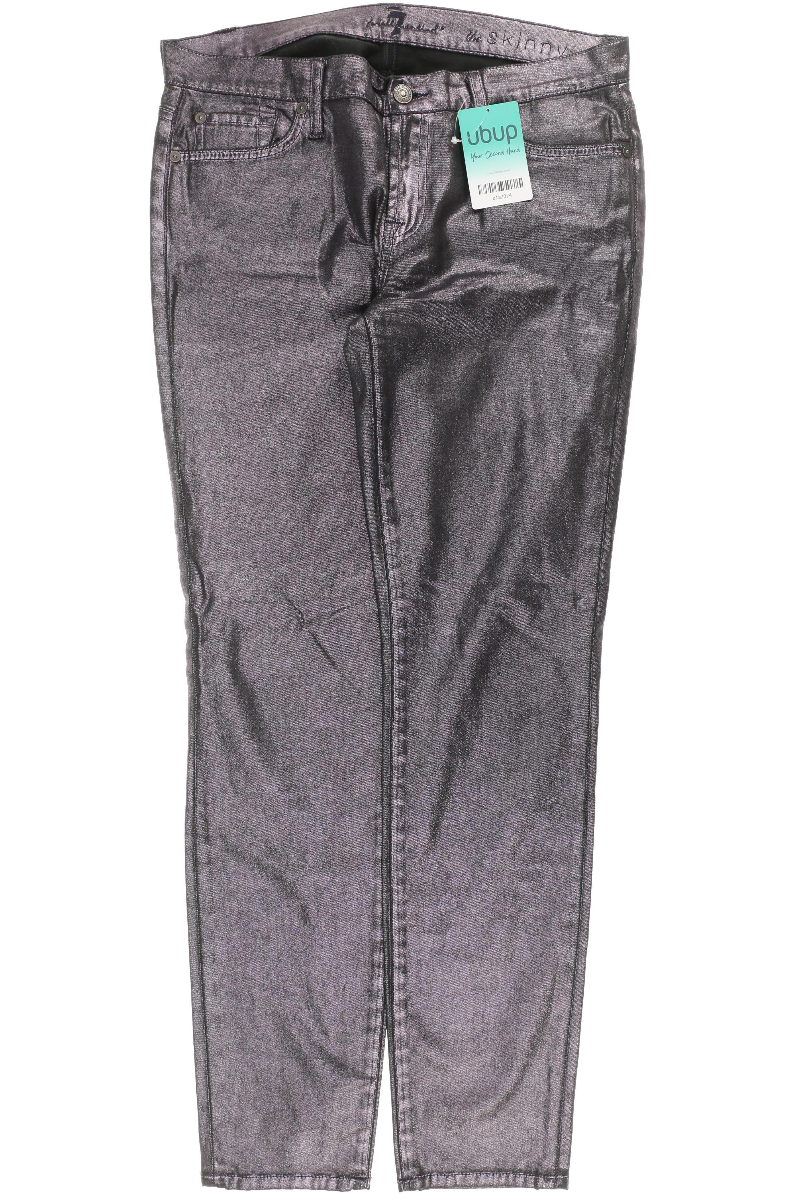 

7 for all mankind Damen Jeans, lila, Gr. 28