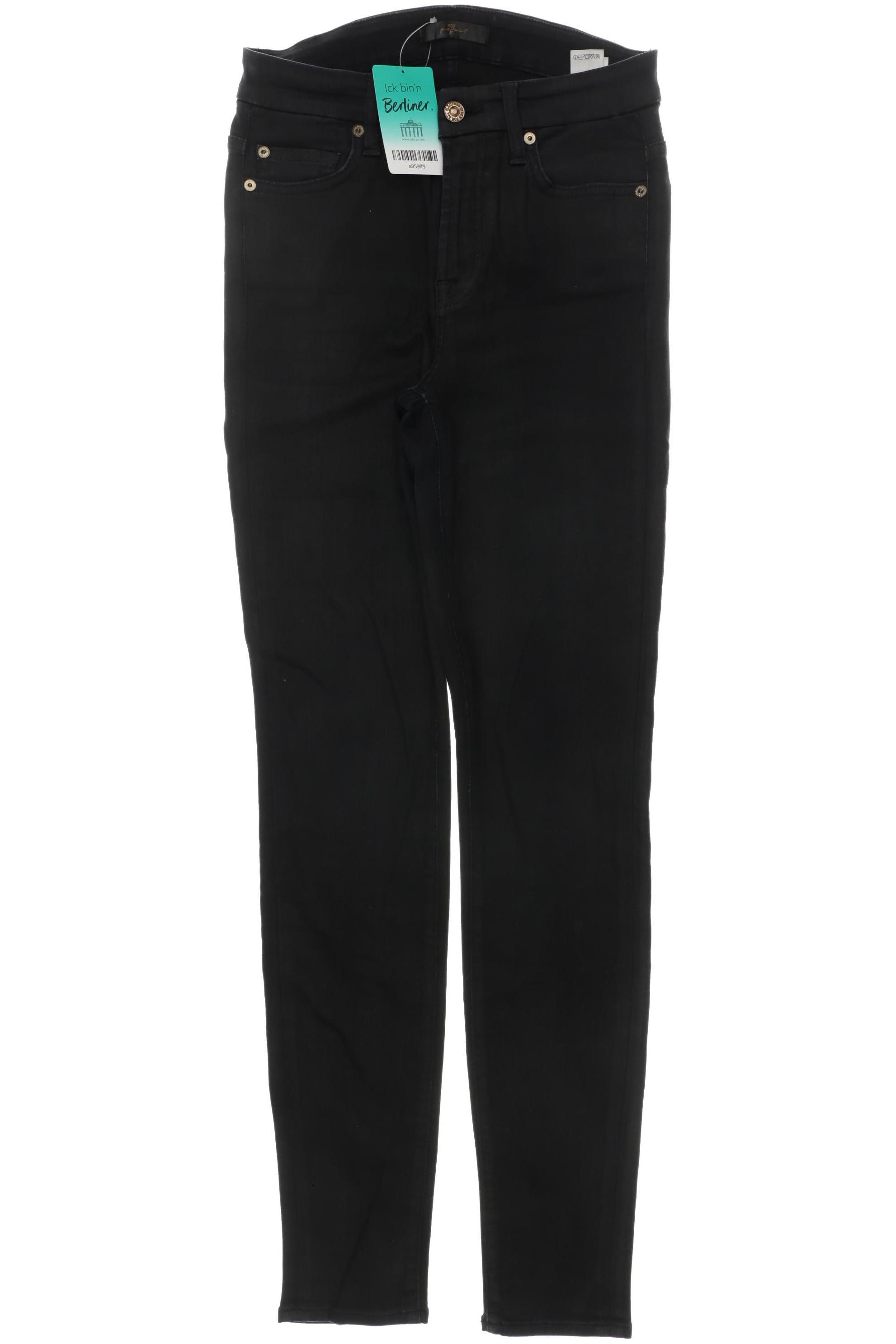 

7 for all mankind Damen Jeans, schwarz, Gr. 27