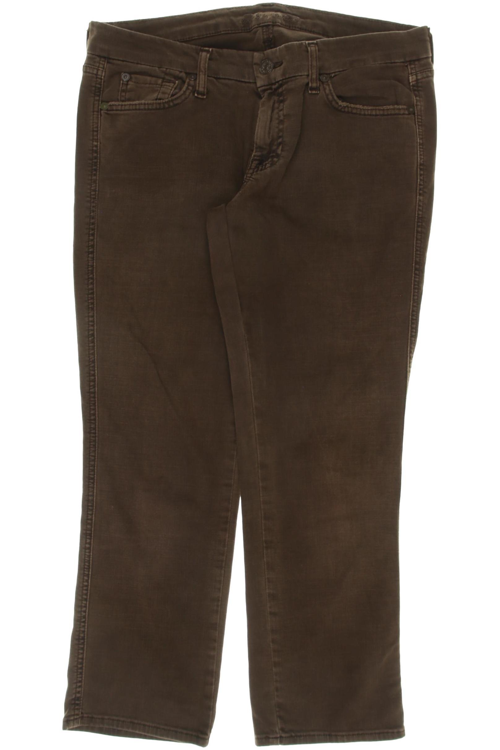 

7 for all mankind Damen Jeans, braun, Gr. 28