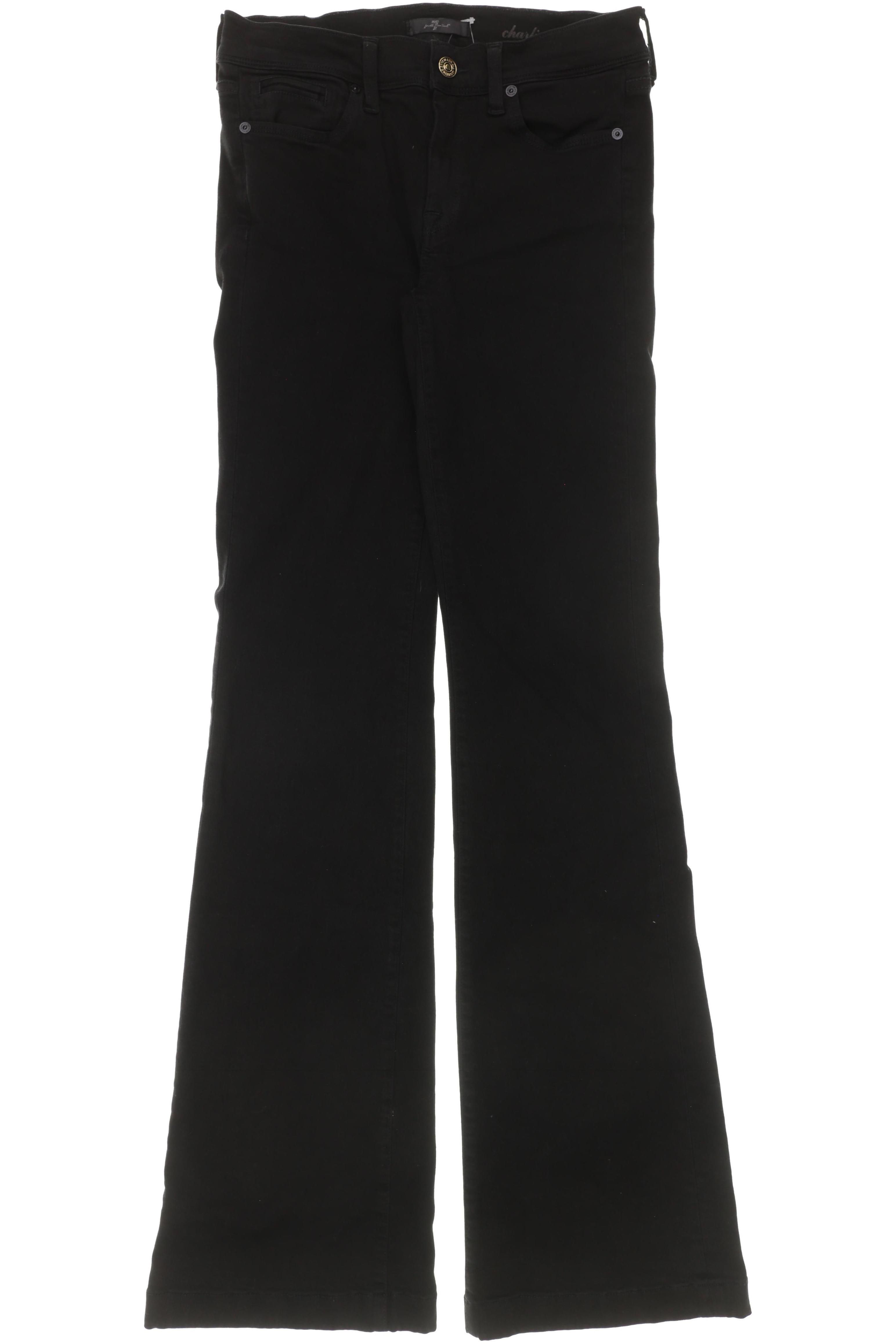 

7 for all mankind Damen Jeans, schwarz, Gr. 26