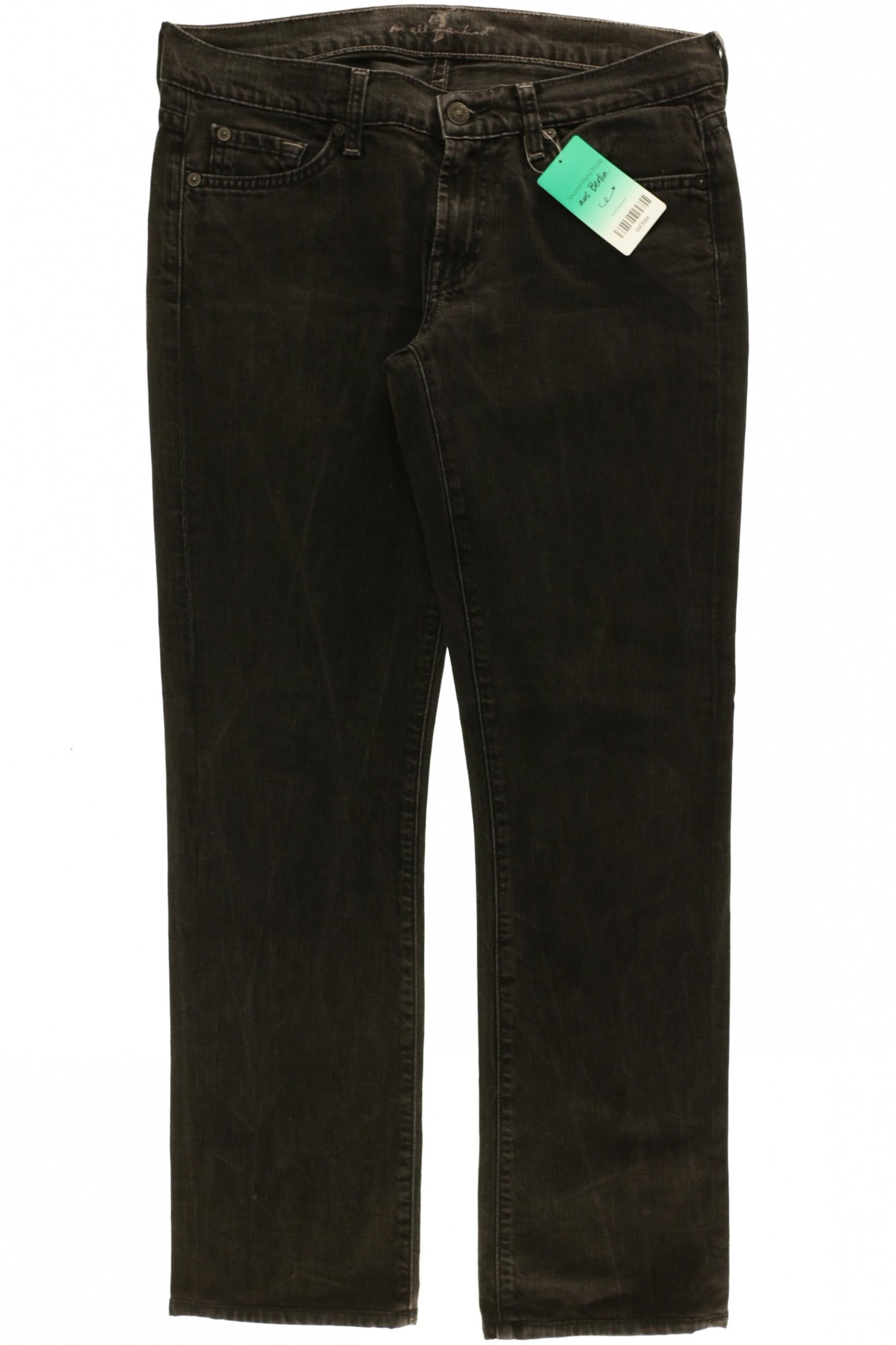 

7 for all mankind Damen Jeans, schwarz, Gr. 29