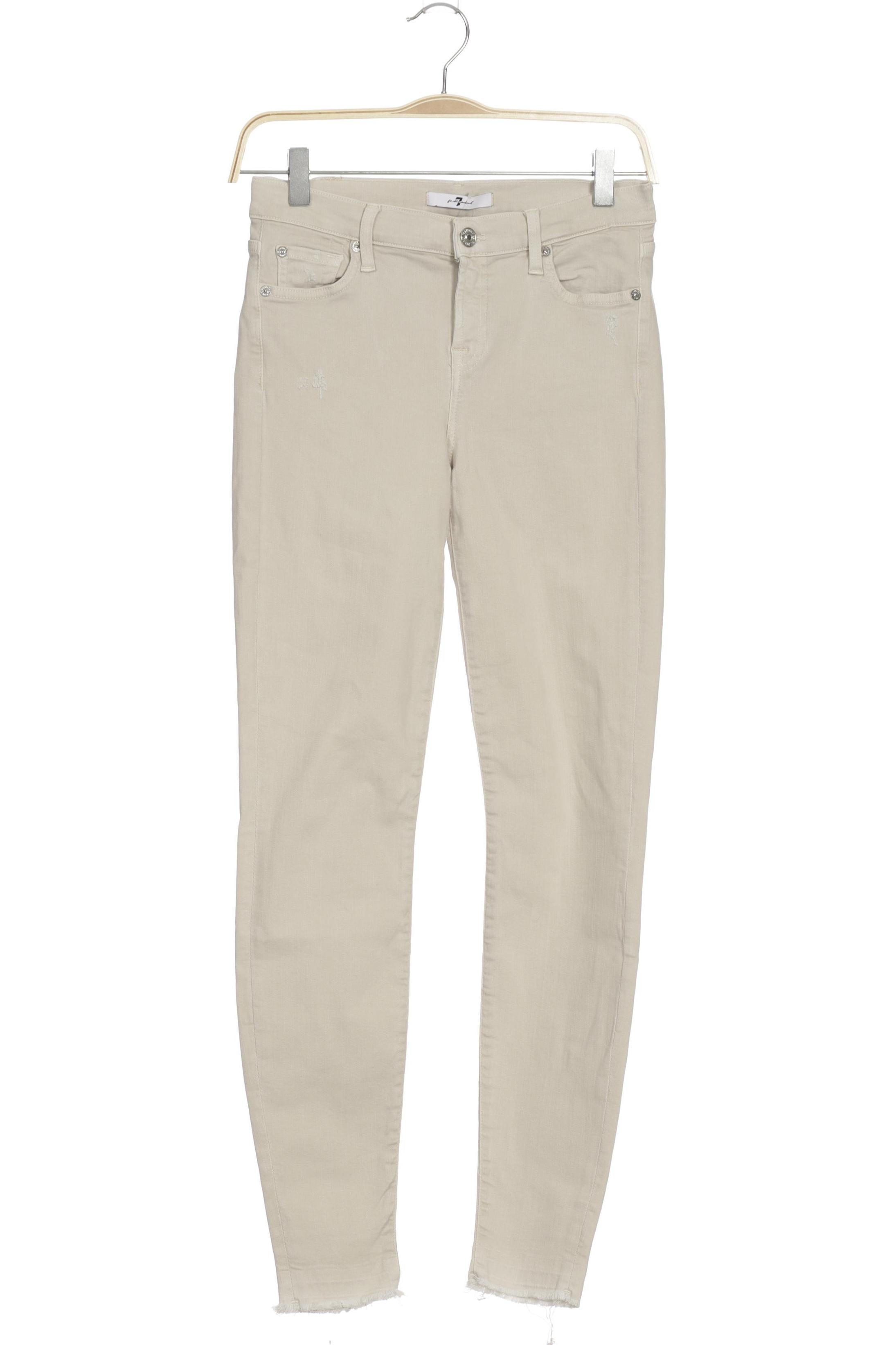 

7 for all mankind Damen Jeans, beige, Gr. 26
