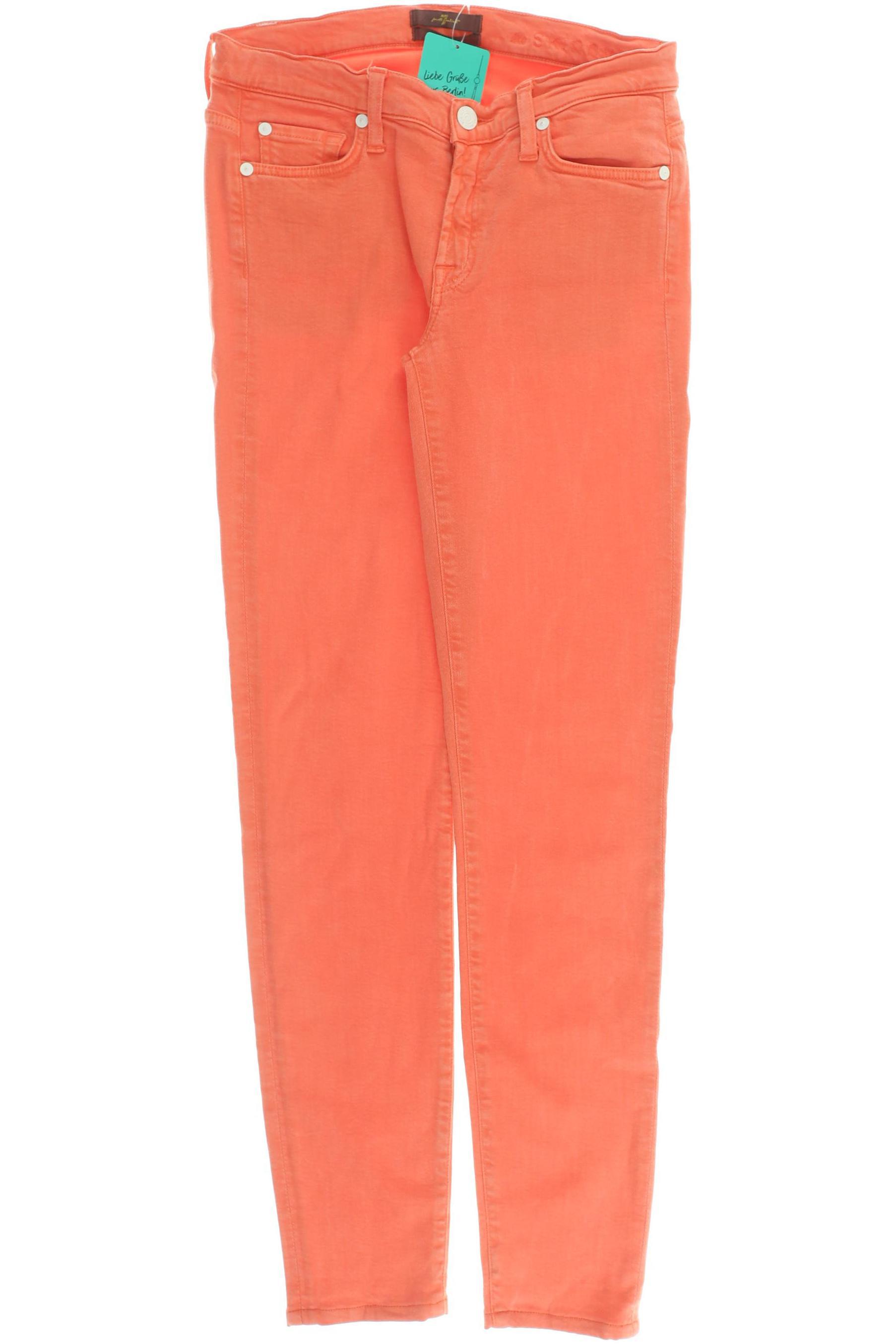 

7 for all mankind Damen Jeans, rot, Gr. 27