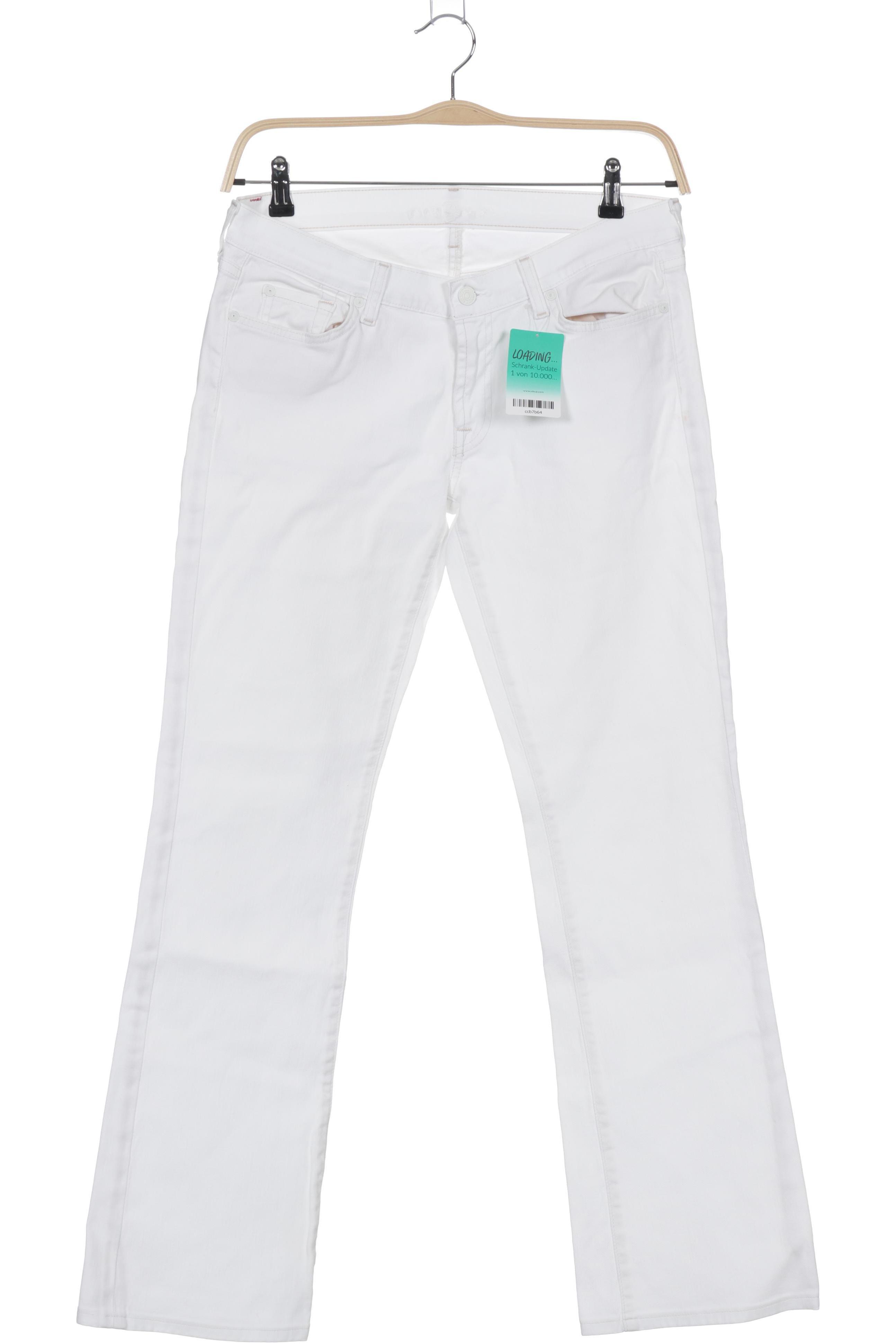 

7 for all mankind Damen Jeans, weiß, Gr. 31