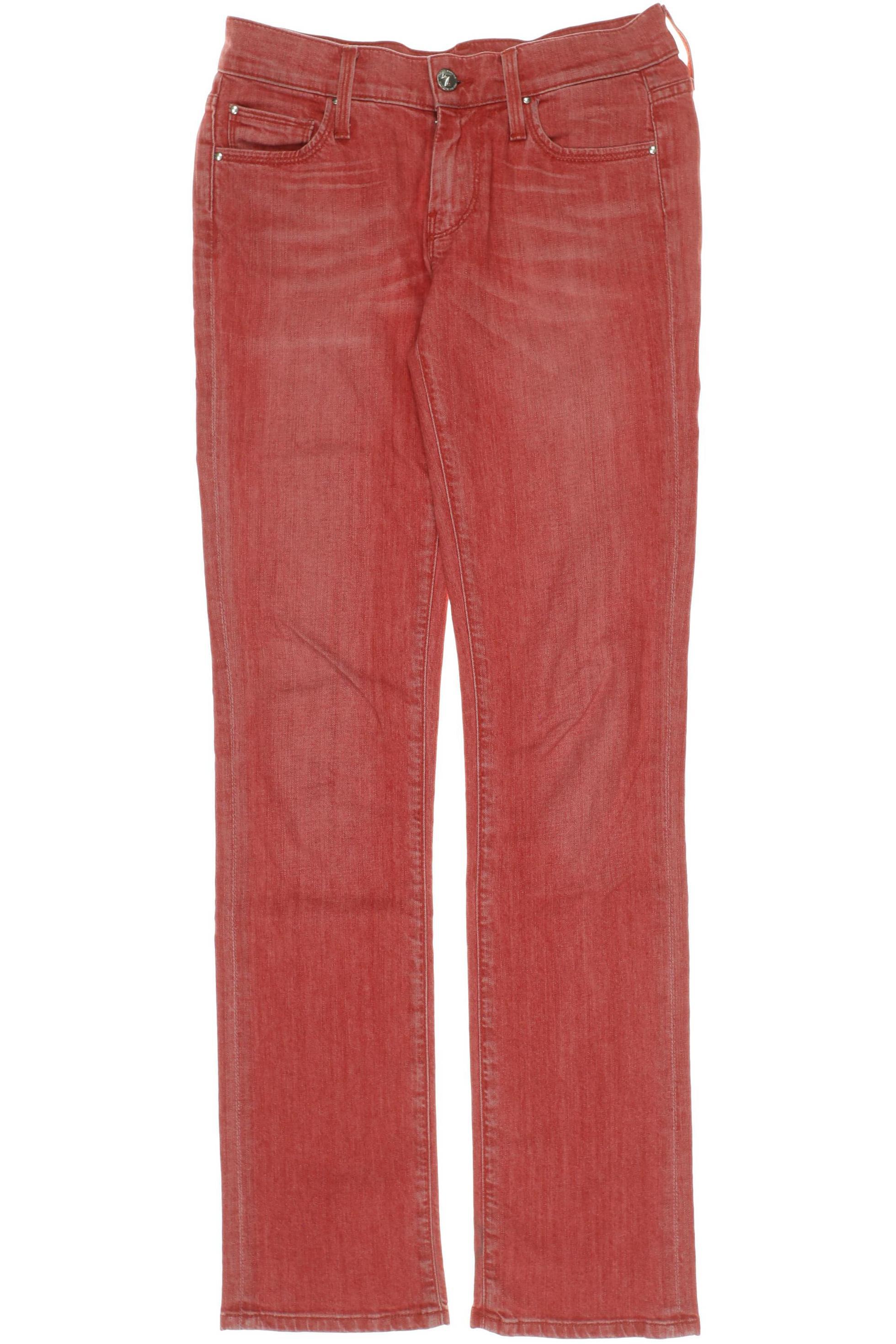

7 for all mankind Damen Jeans, rot, Gr. 26
