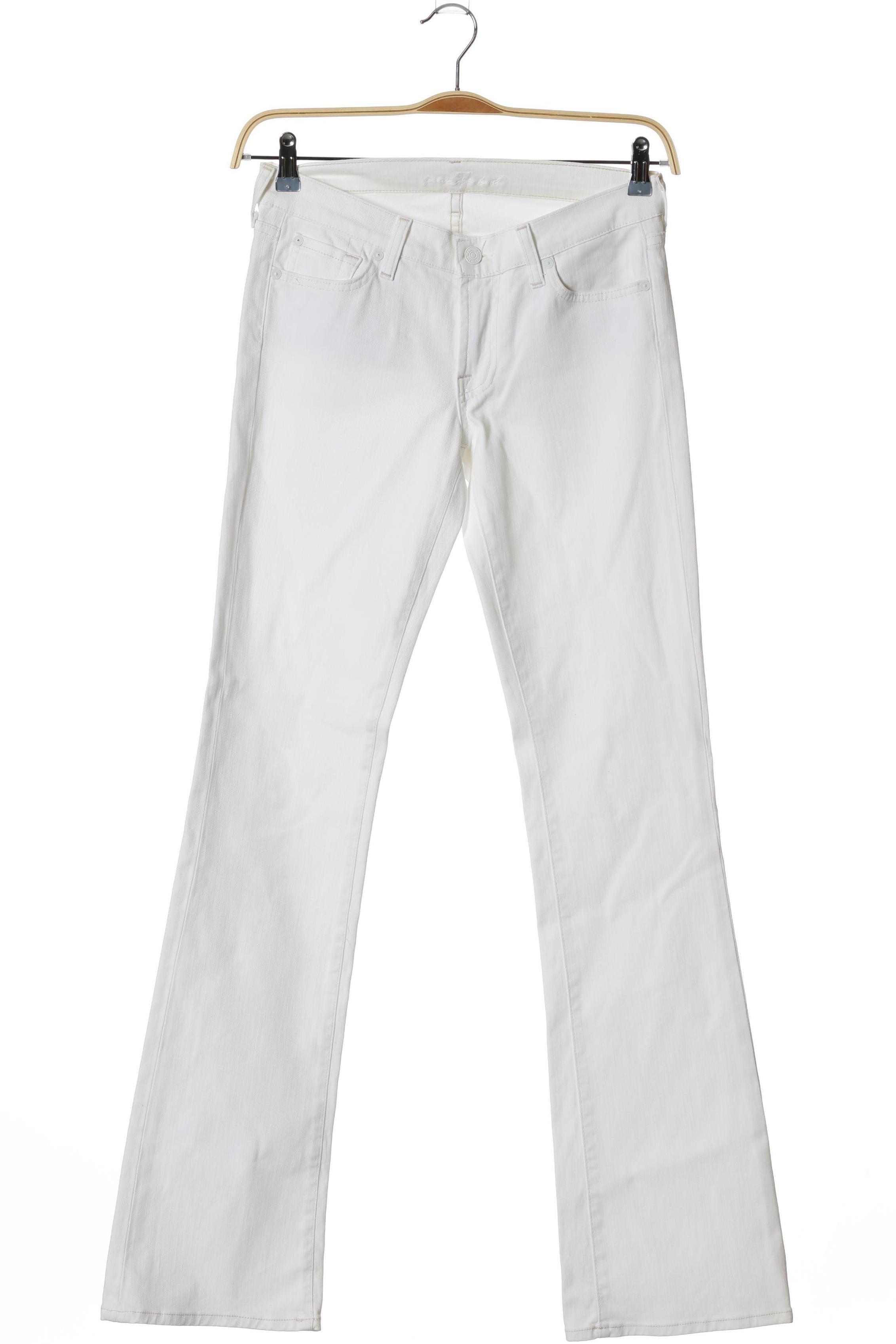 

7 for all mankind Damen Jeans, weiß, Gr. 27