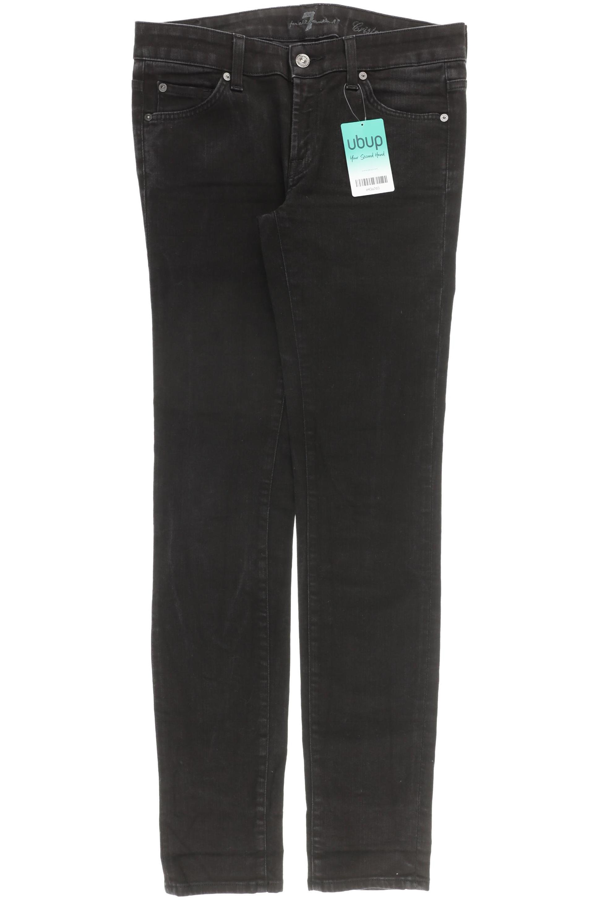 

7 for all mankind Damen Jeans, schwarz, Gr. 27