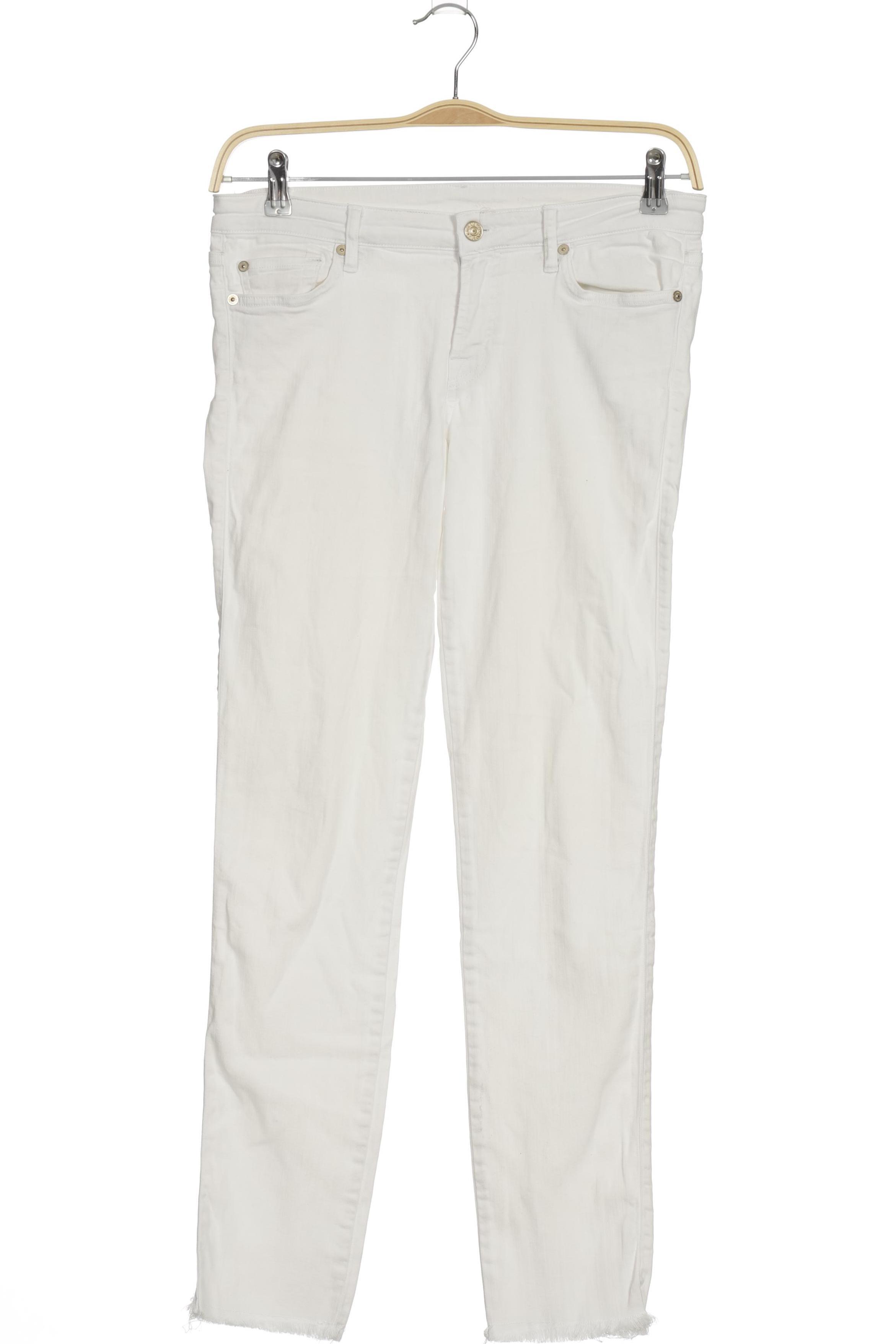 

7 for all mankind Damen Jeans, weiß, Gr. 28
