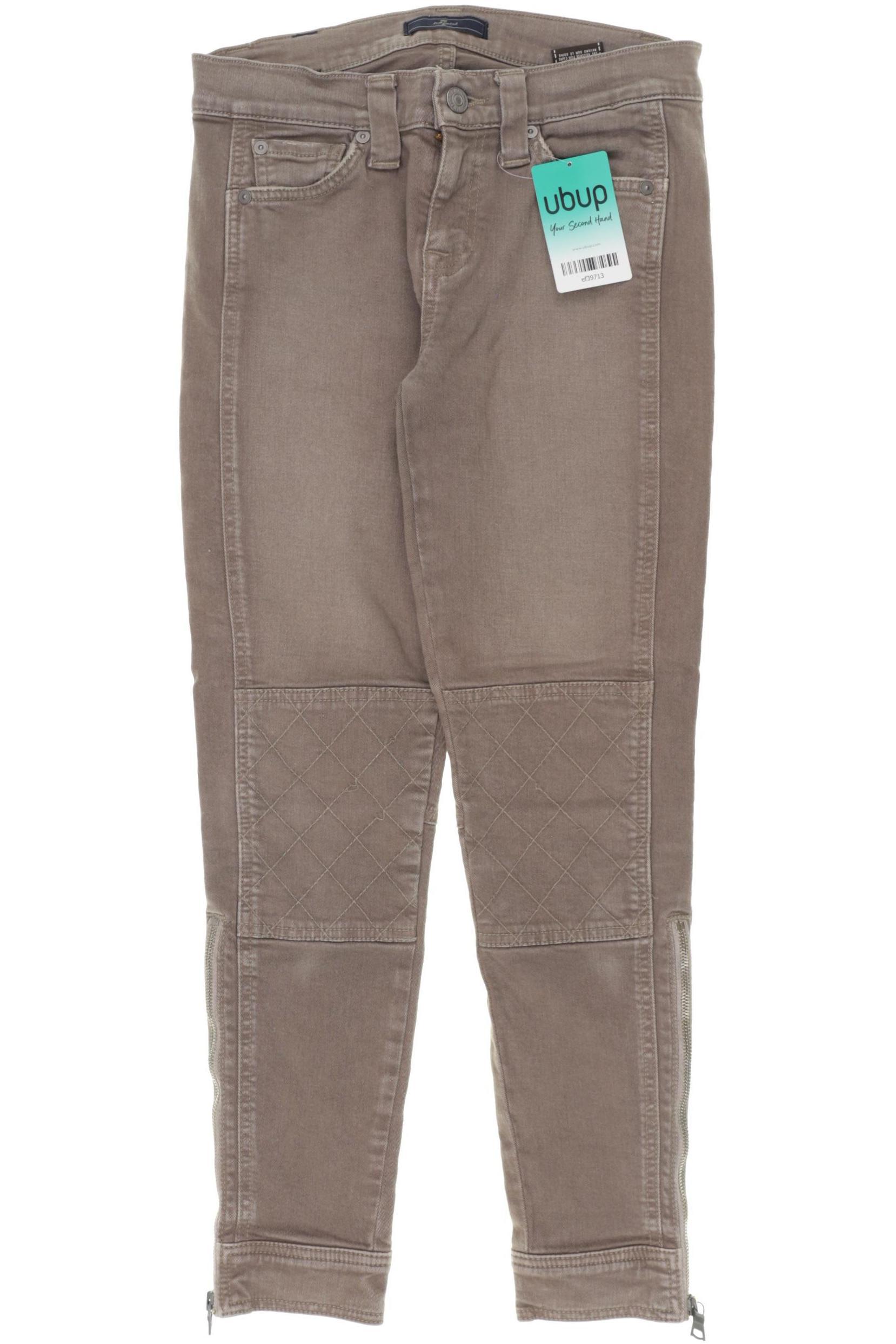 

7 for all mankind Damen Jeans, braun, Gr. 25