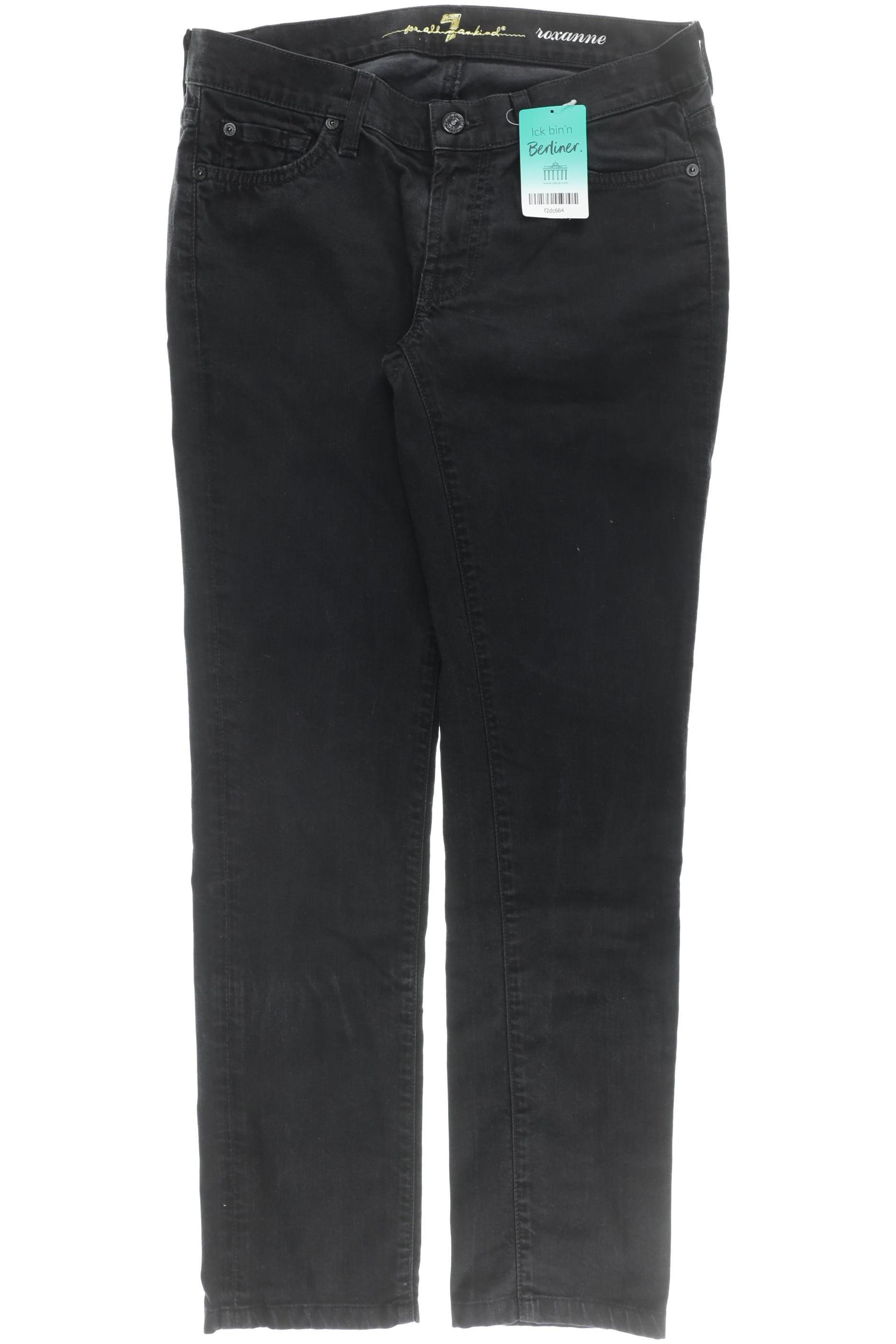 

7 for all mankind Damen Jeans, schwarz, Gr. 29