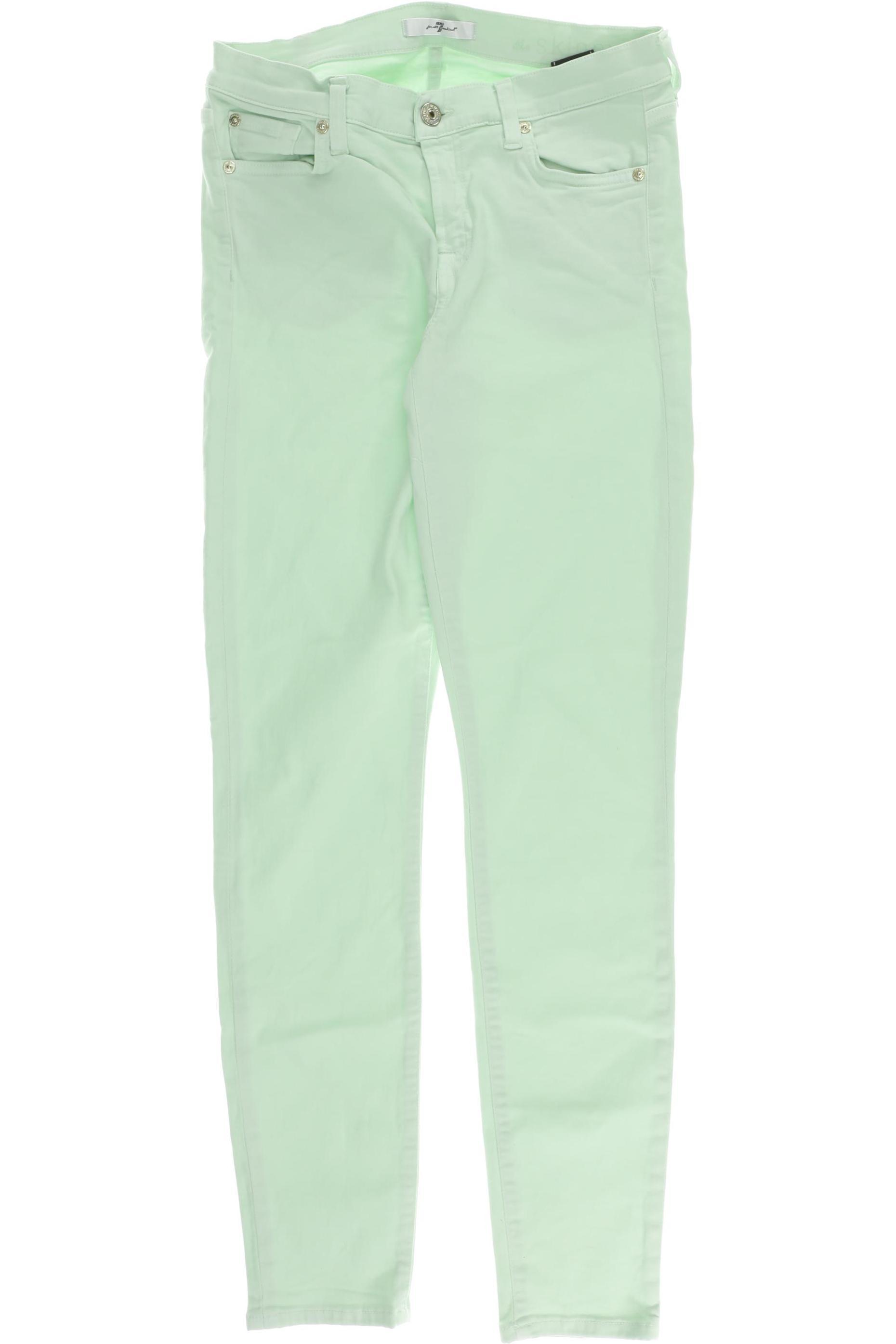 

7 for all mankind Damen Jeans, türkis, Gr. 28