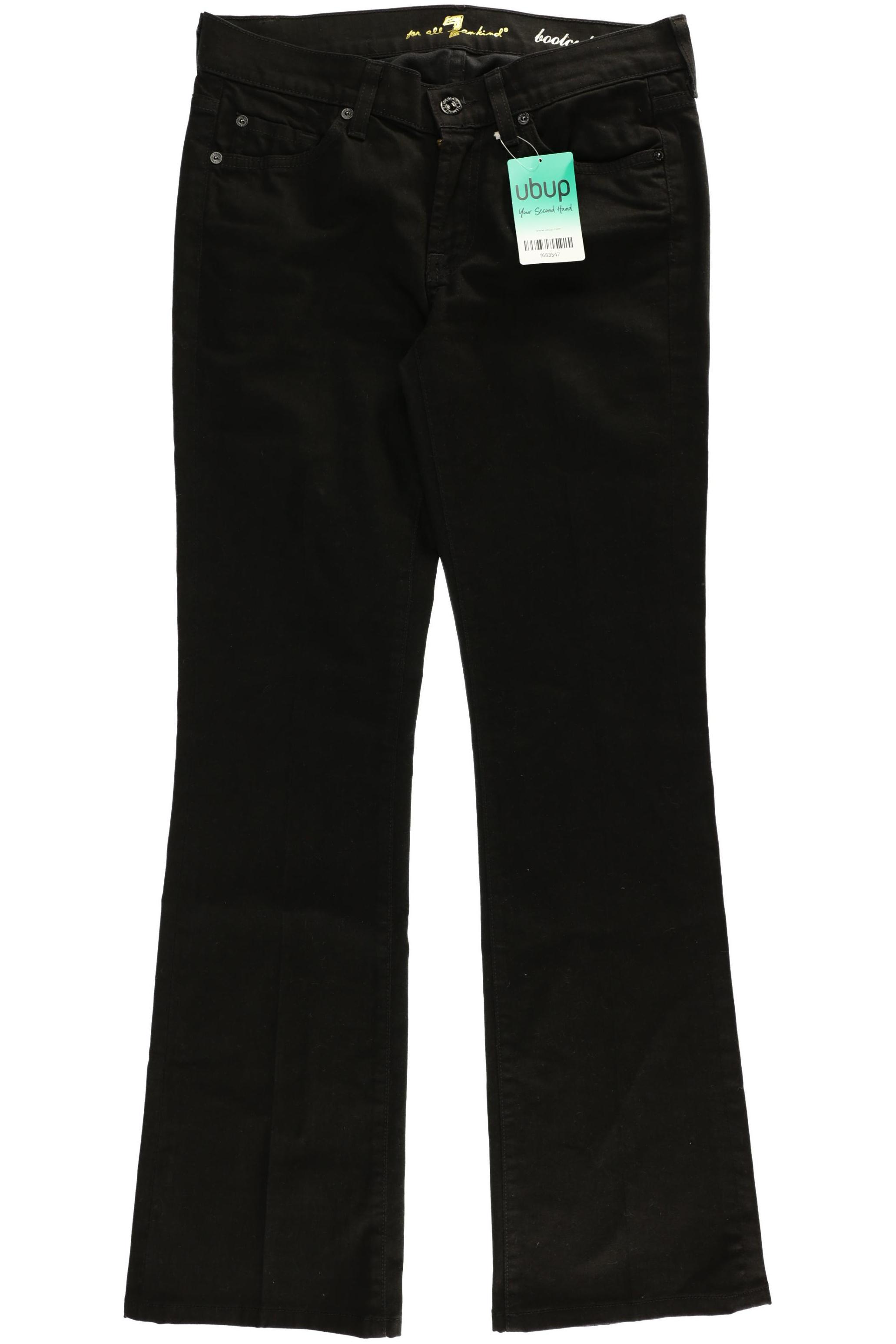 

7 for all mankind Damen Jeans, schwarz, Gr. 27