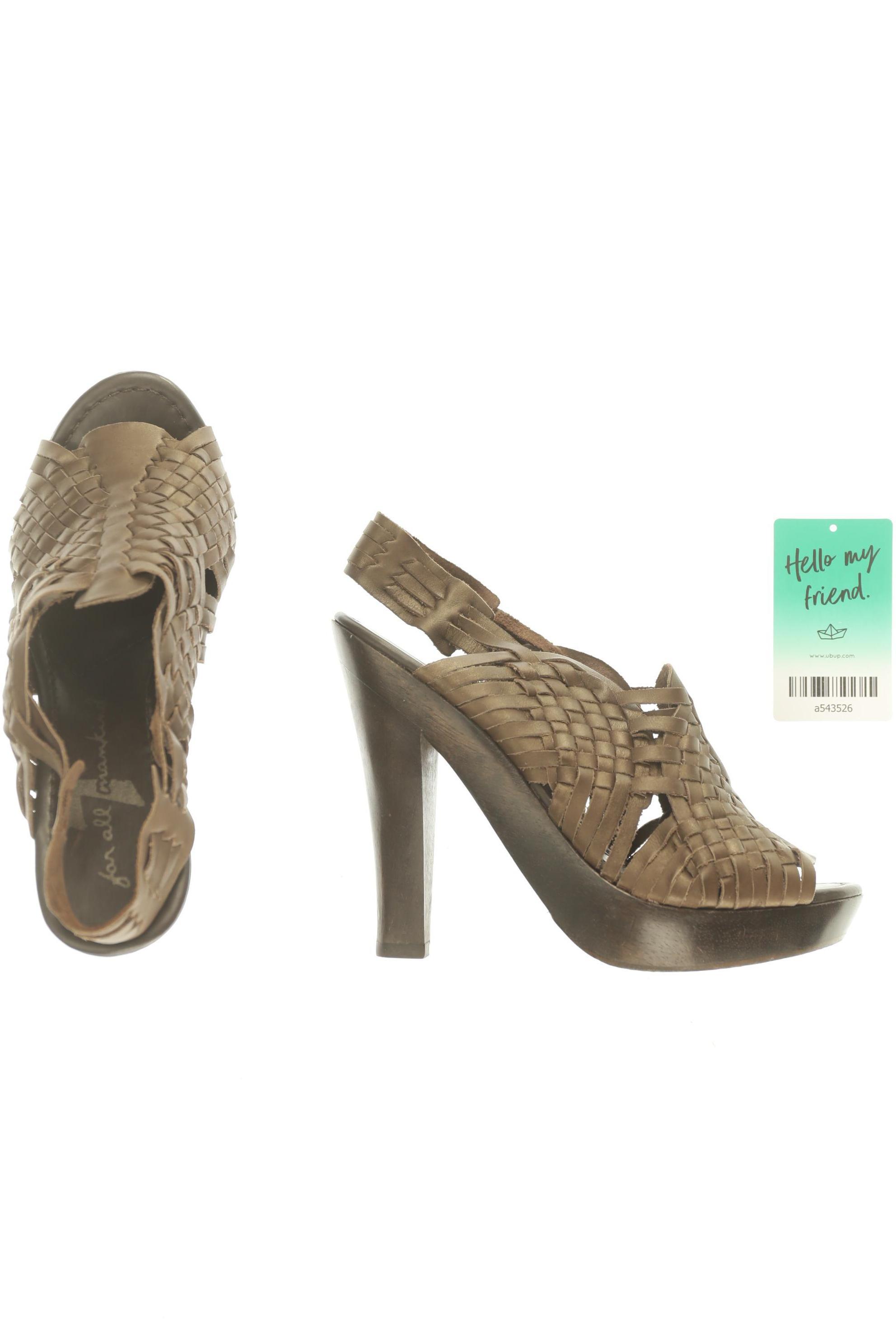 

7 for all mankind Damen Sandale, braun, Gr. 8