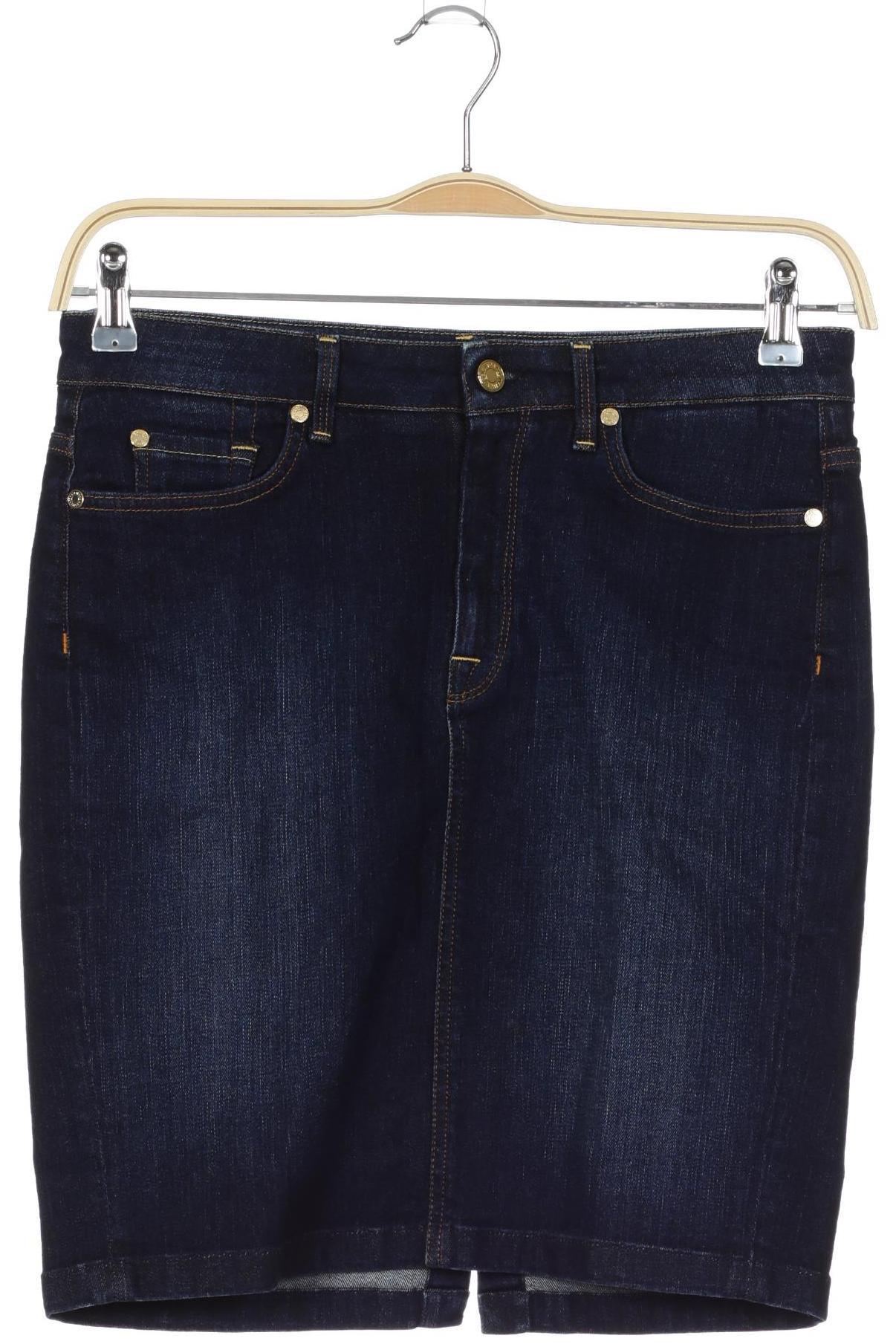 

7 for all mankind Damen Rock, blau, Gr.