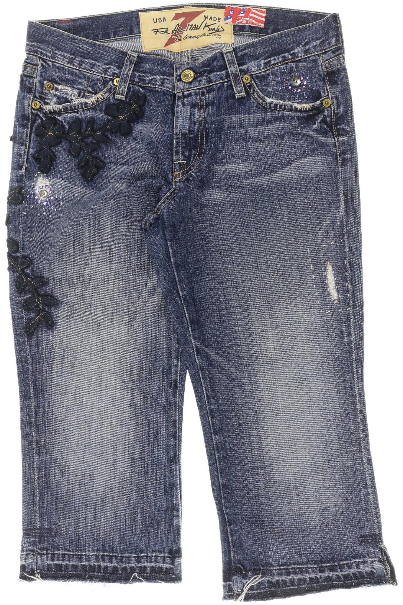 

7 for all mankind Damen Shorts, blau, Gr. 26