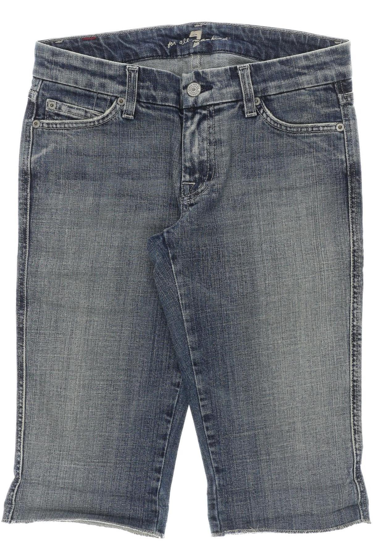 

7 for all mankind Damen Shorts, blau, Gr. 25