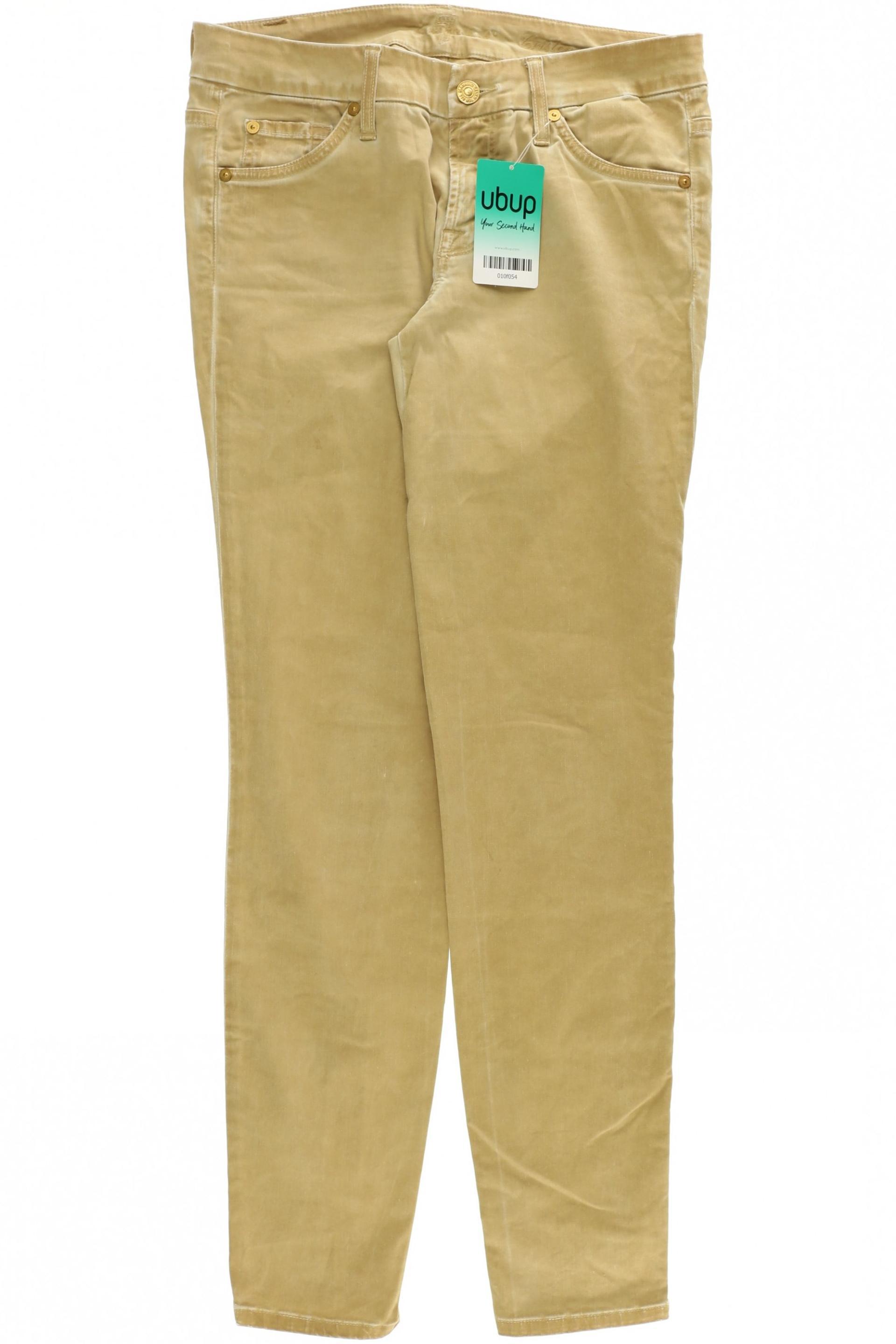 

7 for all mankind Damen Stoffhose, beige, Gr. 25