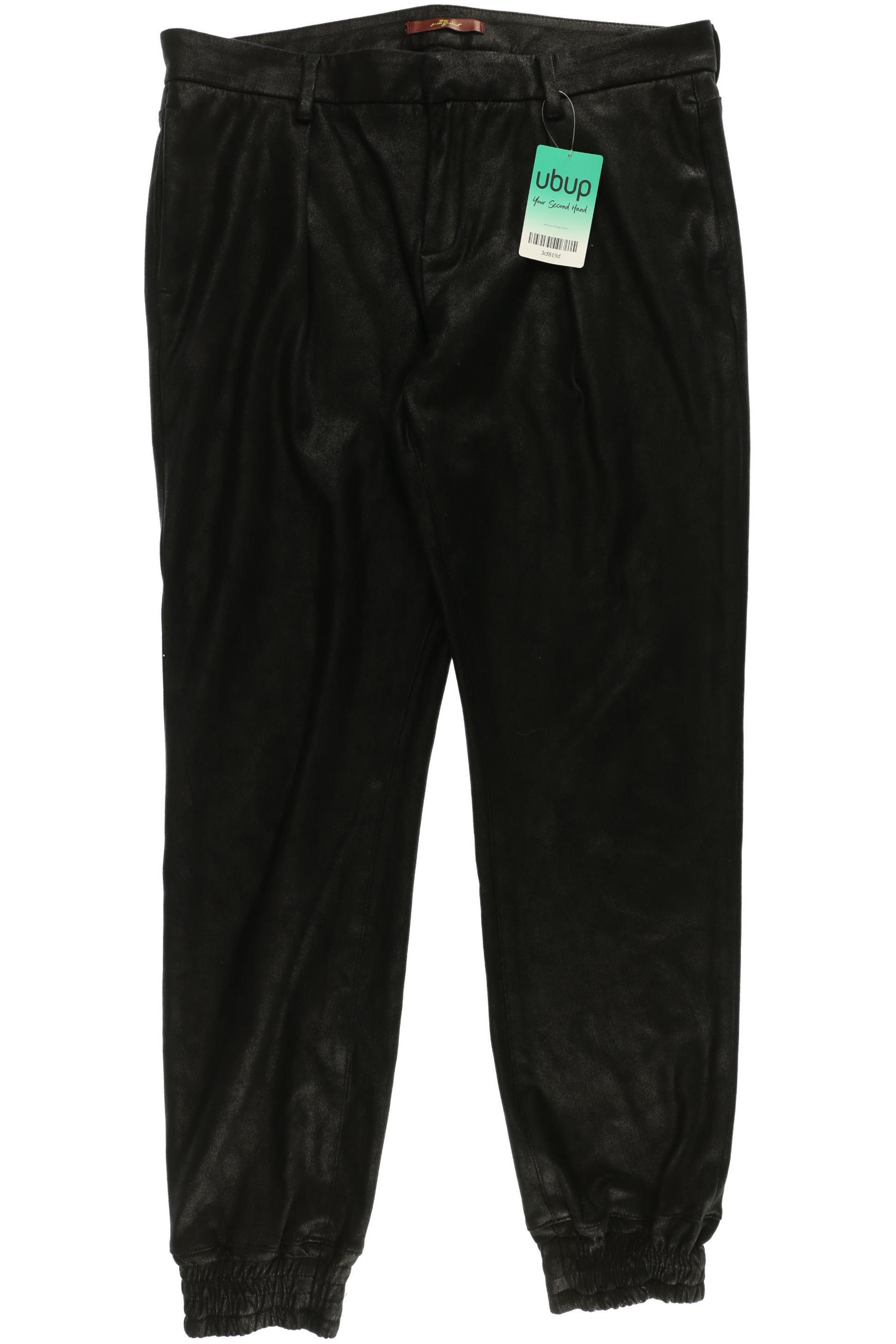 

7 for all mankind Damen Stoffhose, schwarz, Gr. 30