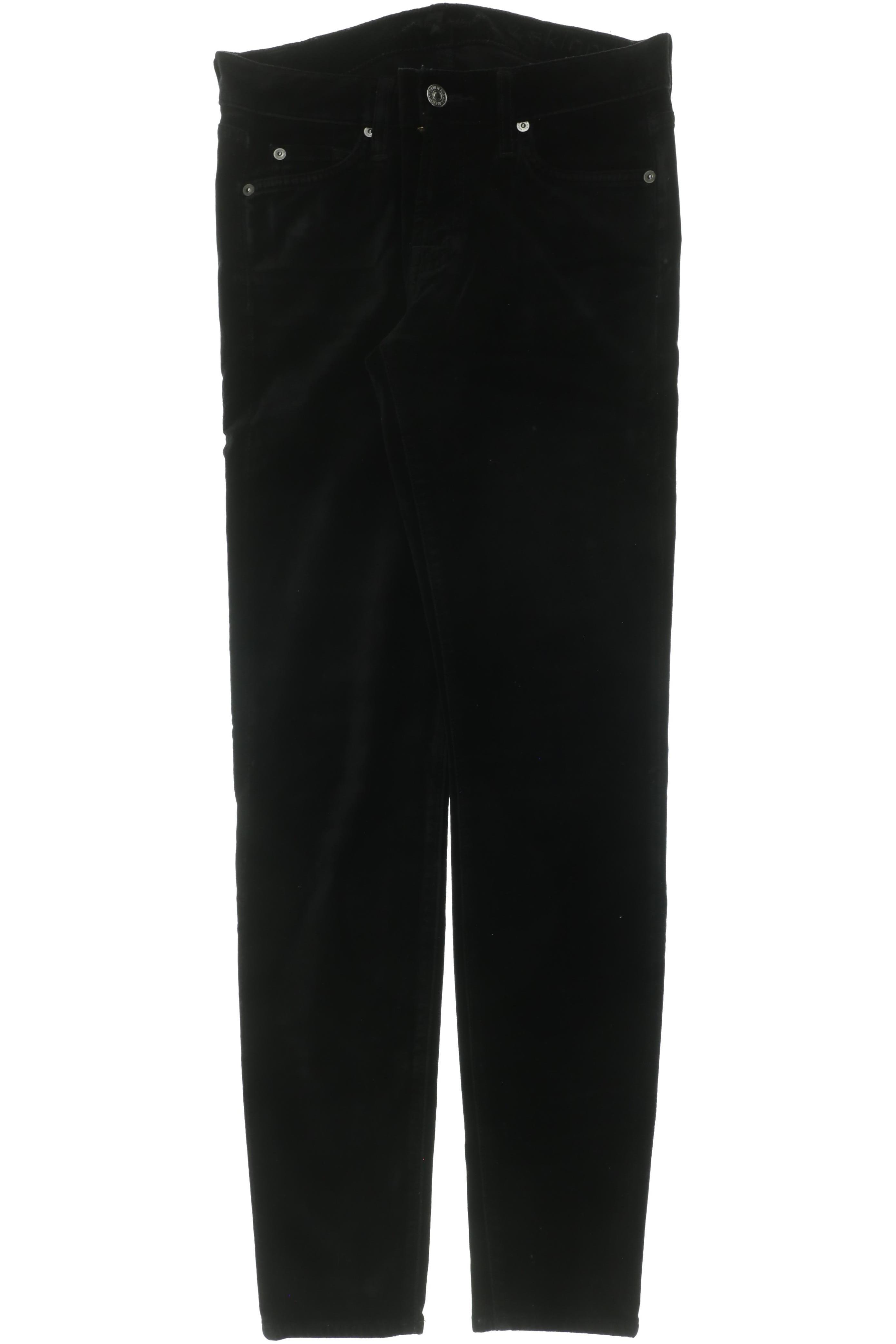 

7 for all mankind Damen Stoffhose, schwarz, Gr. 27