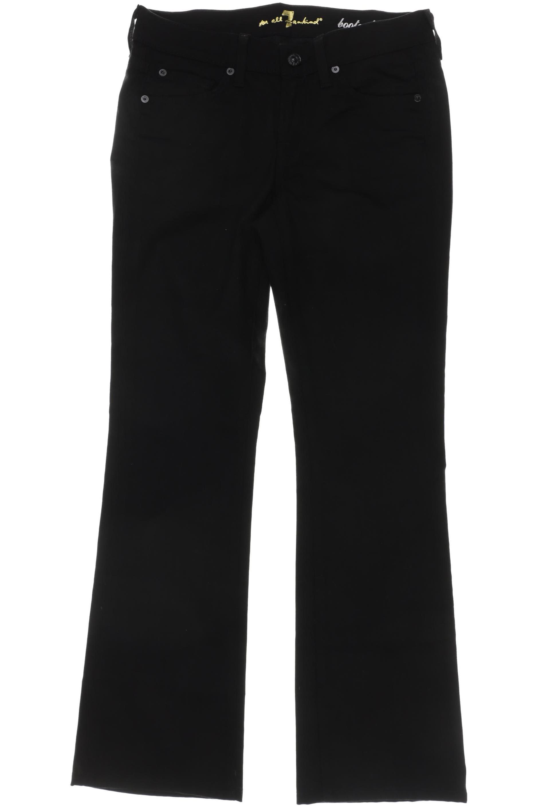 

7 for all mankind Damen Jeans, schwarz, Gr. 26